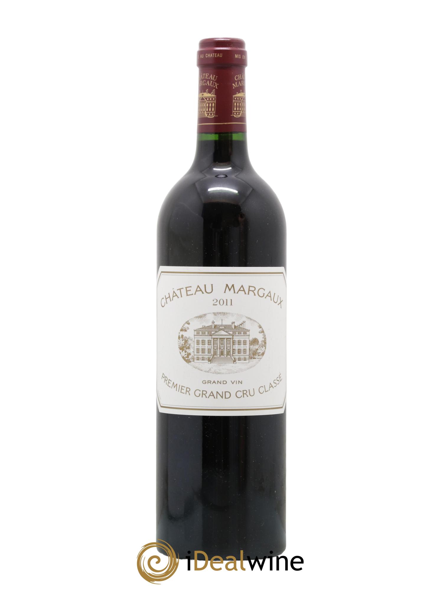 Château Margaux 1er Grand Cru Classé 2011 - Lot de 1 bouteille - 0