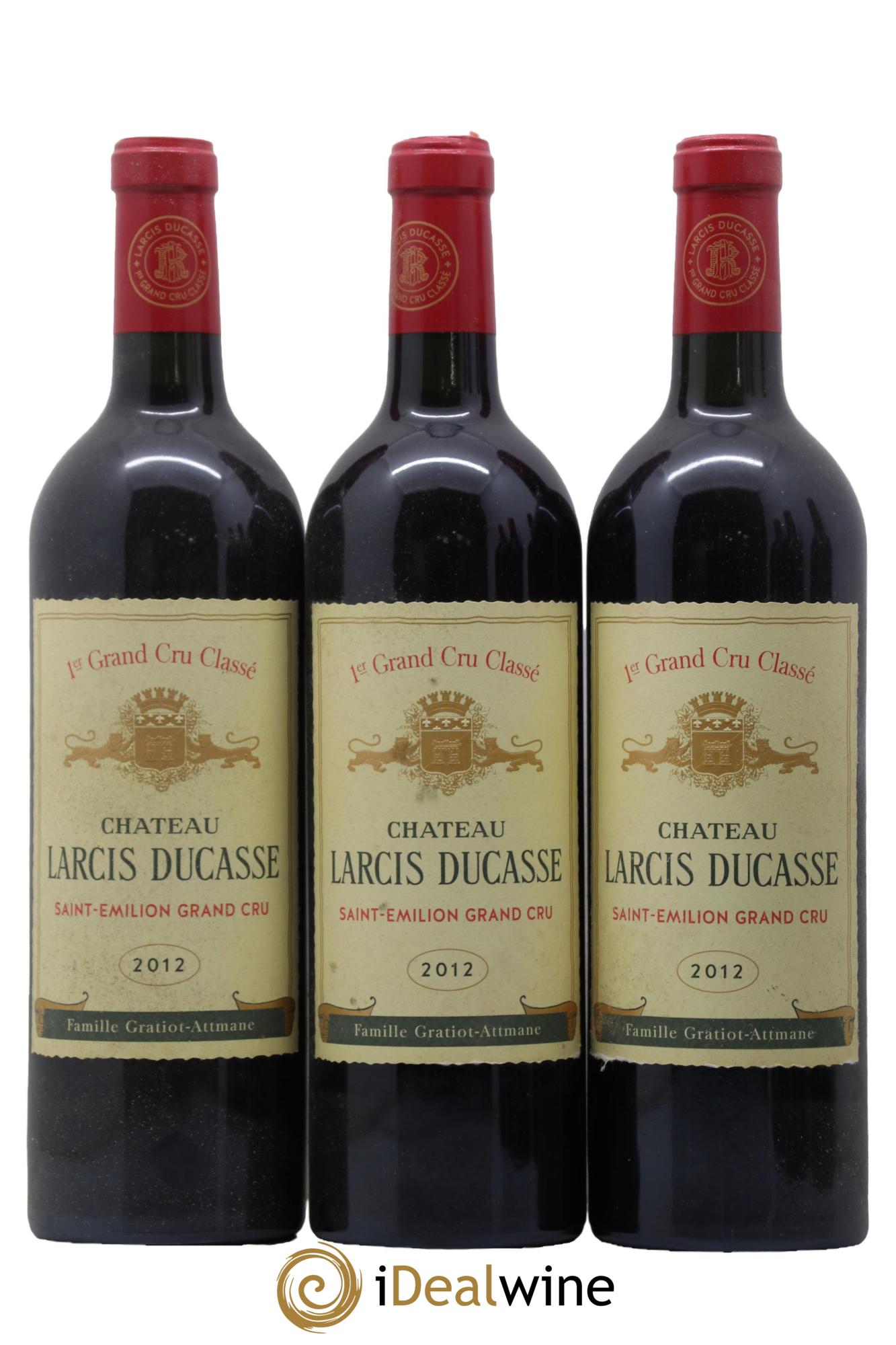 Château Larcis Ducasse 1er Grand Cru Classé B 2012 - Lot de 6 bouteilles - 1