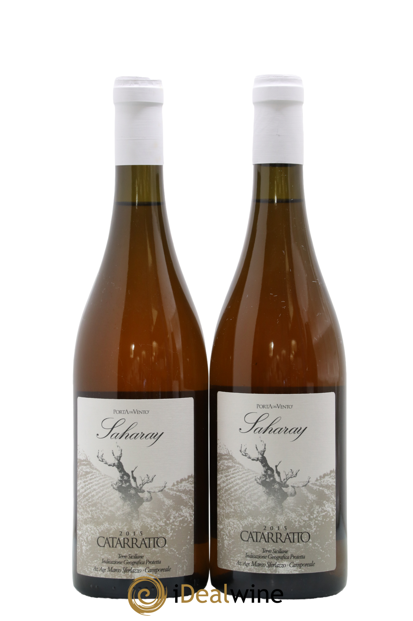Italie Terre Siciliane IGT Saharay Catarratto Porta del Vento 2015 - Lot of 2 bottles - 0
