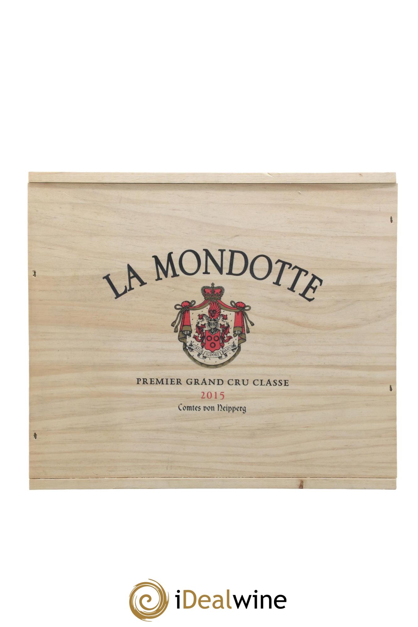 La Mondotte 1er Grand Cru Classé B depuis 2012 2015 - Lotto di 3 bottiglie - 2