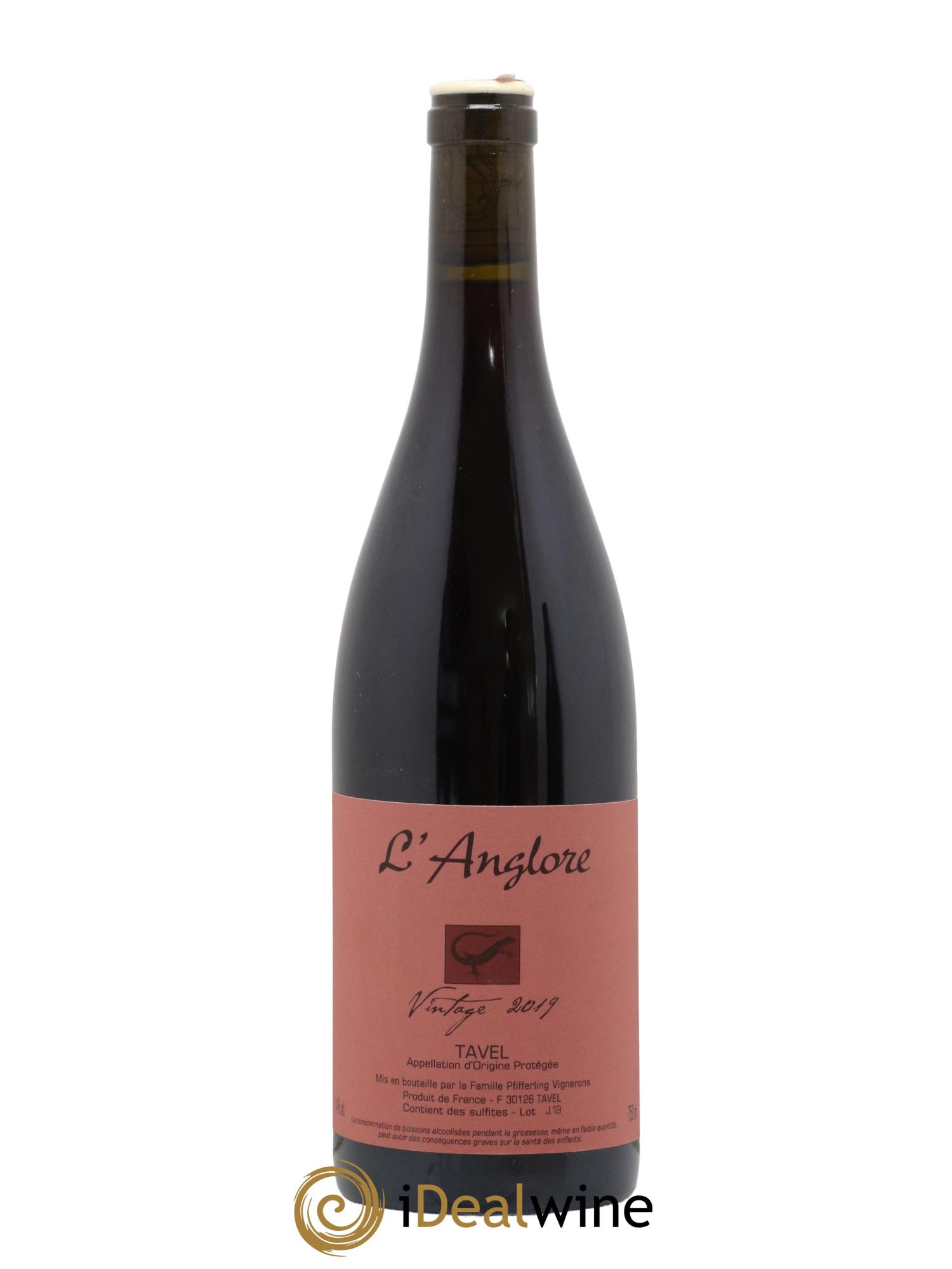 Tavel Vintage L'Anglore 2019 - Posten von 1 Flasche - 0