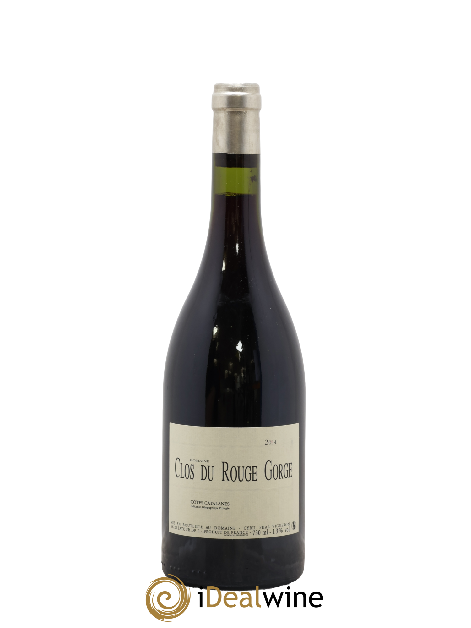 Côtes Catalanes Clos du Rouge Gorge Cyril Fhal 2014 - Lotto di 1 bottiglia - 0