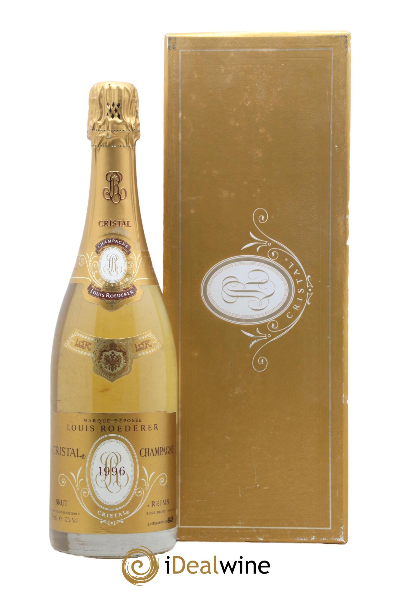 Cristal Louis Roederer 1996 - Lotto di 1 bottiglia - 0