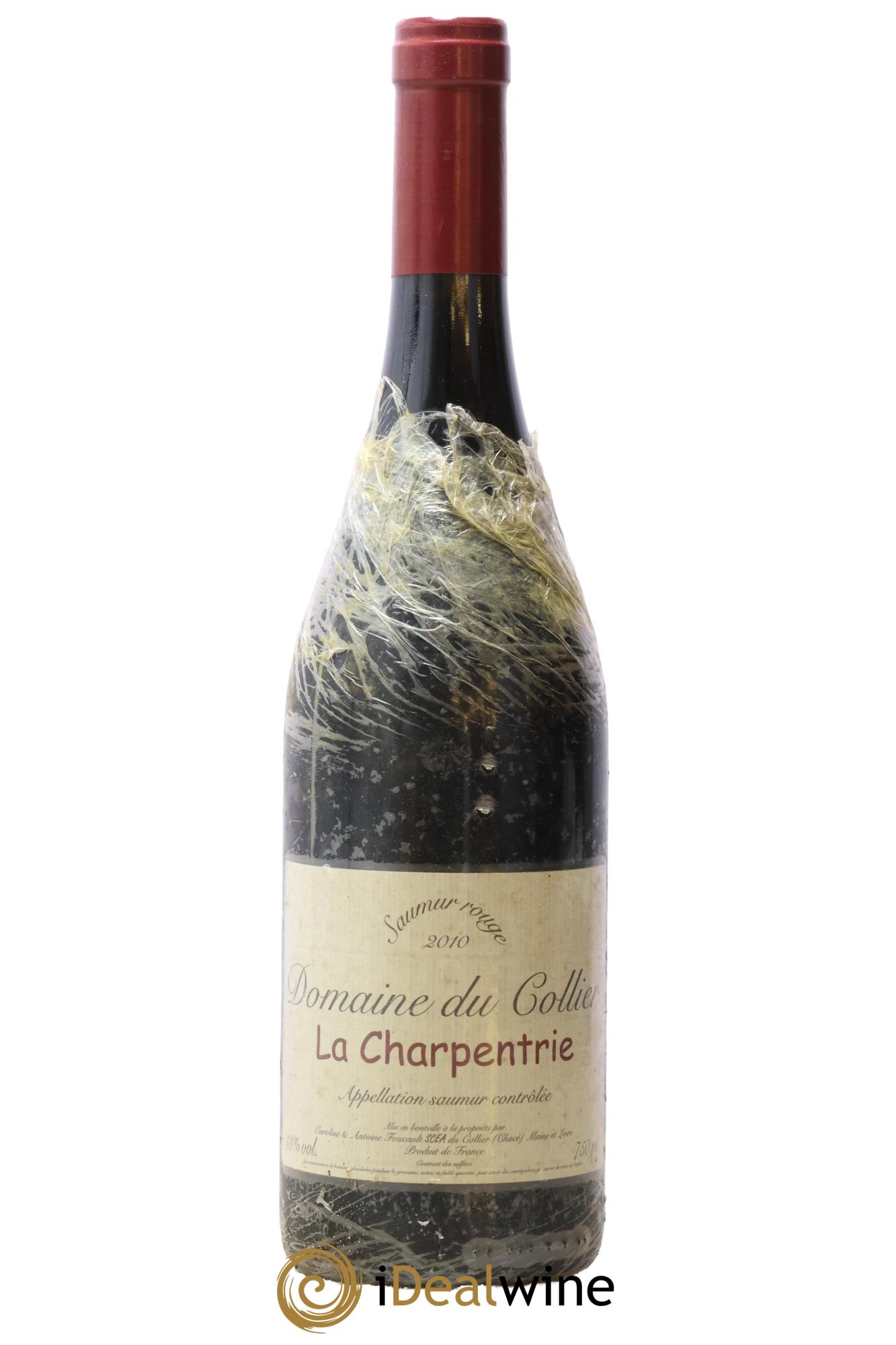 Saumur La Charpentrie Domaine du Collier 2010 - Lot de 1 bouteille - 0