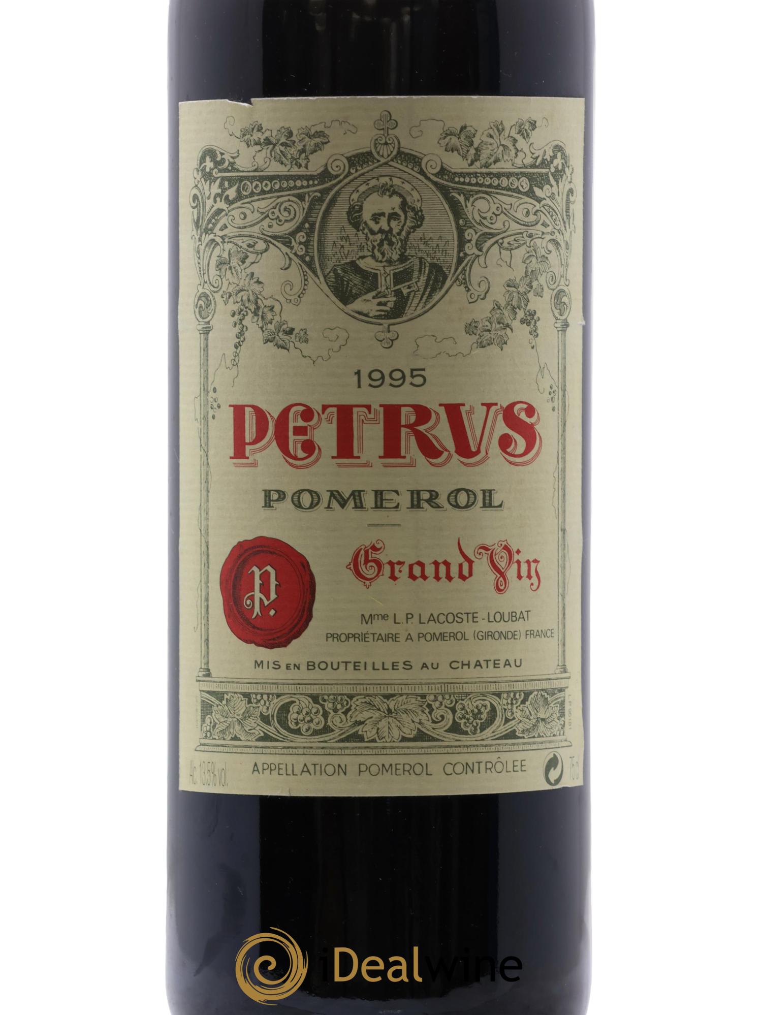 Petrus 1995 - Lot of 1 bottle - 1