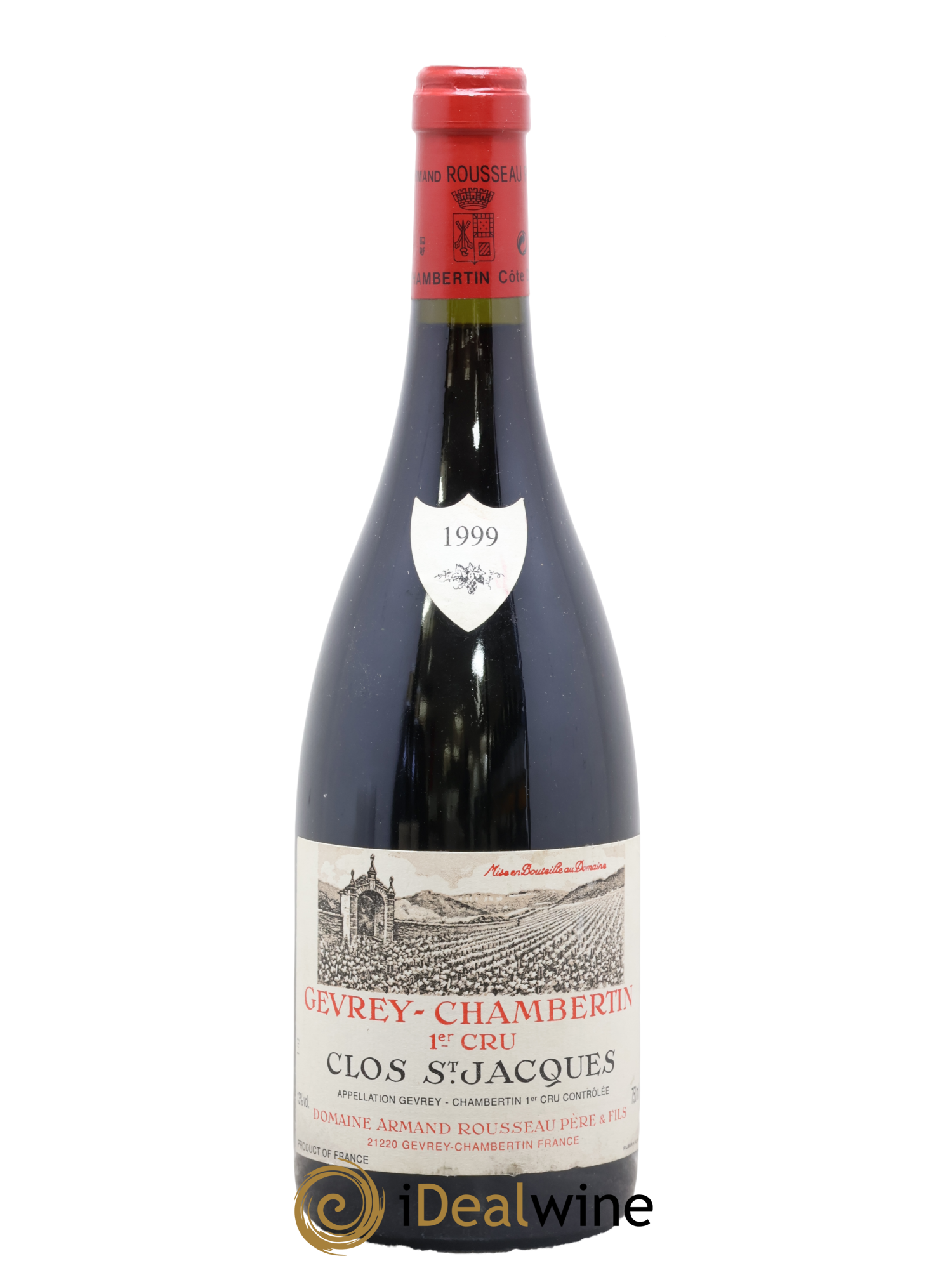Gevrey-Chambertin 1er Cru Clos Saint-Jacques Armand Rousseau (Domaine) 1999 - Lot de 1 bouteille - 0