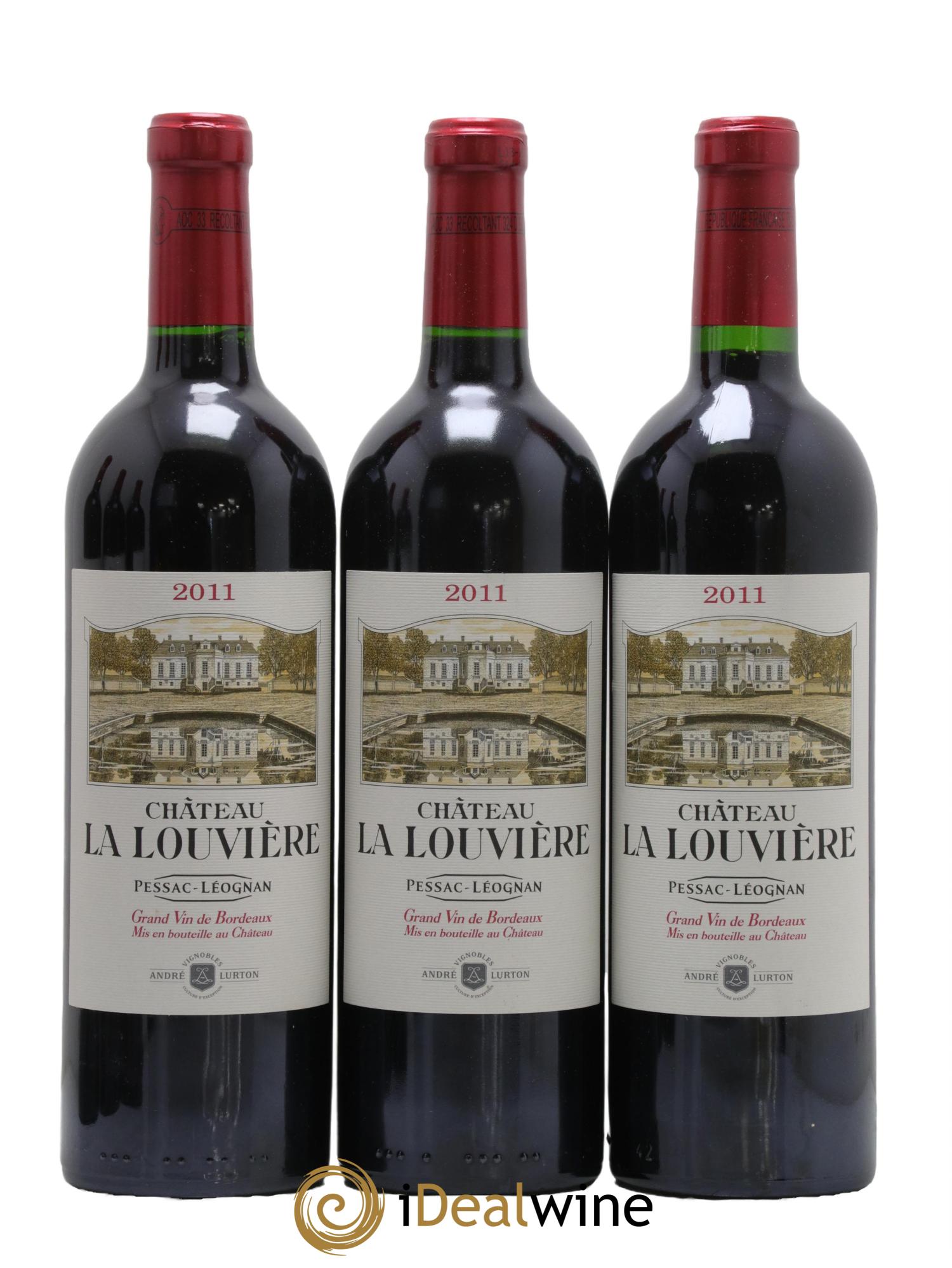 Château la Louvière 2011 - Lot de 6 bouteilles - 2