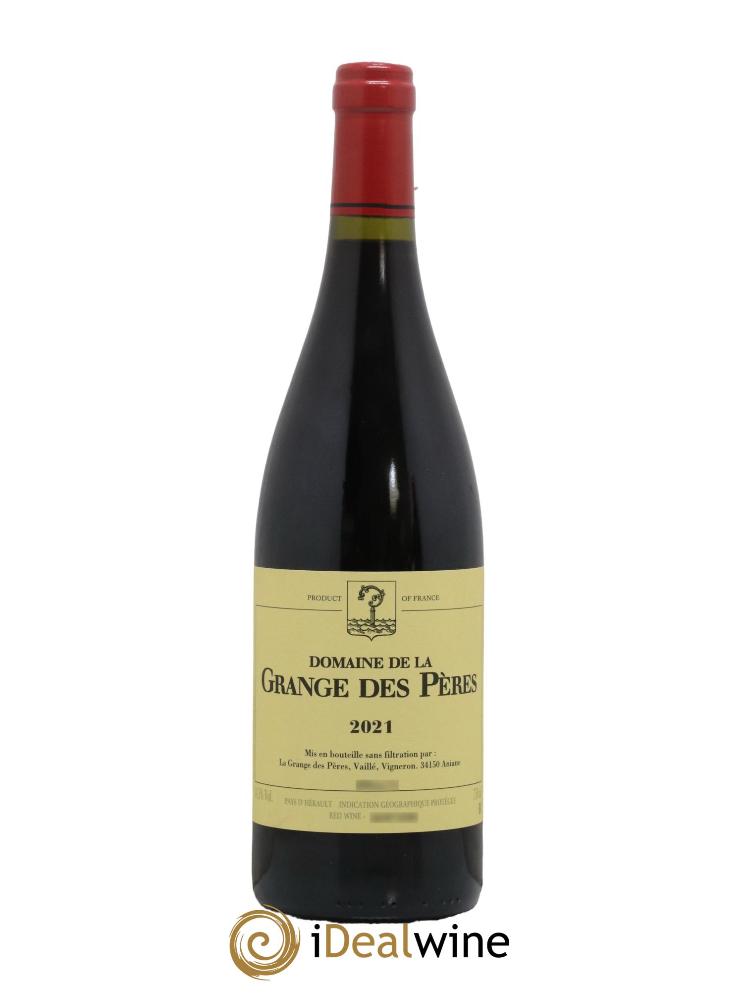 Pays d'Hérault Grange des Pères Laurent Vaillé 2021 - Lot de 1 bouteille - 0