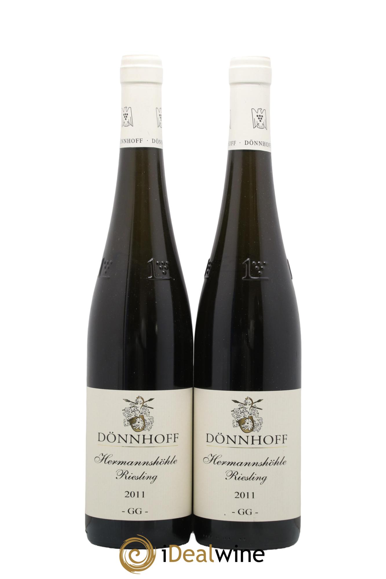 Allemagne Nahe Niederhäuser Hermannshöhle Grand Cru Dönnhof 2011 - Lot de 2 bouteilles - 0