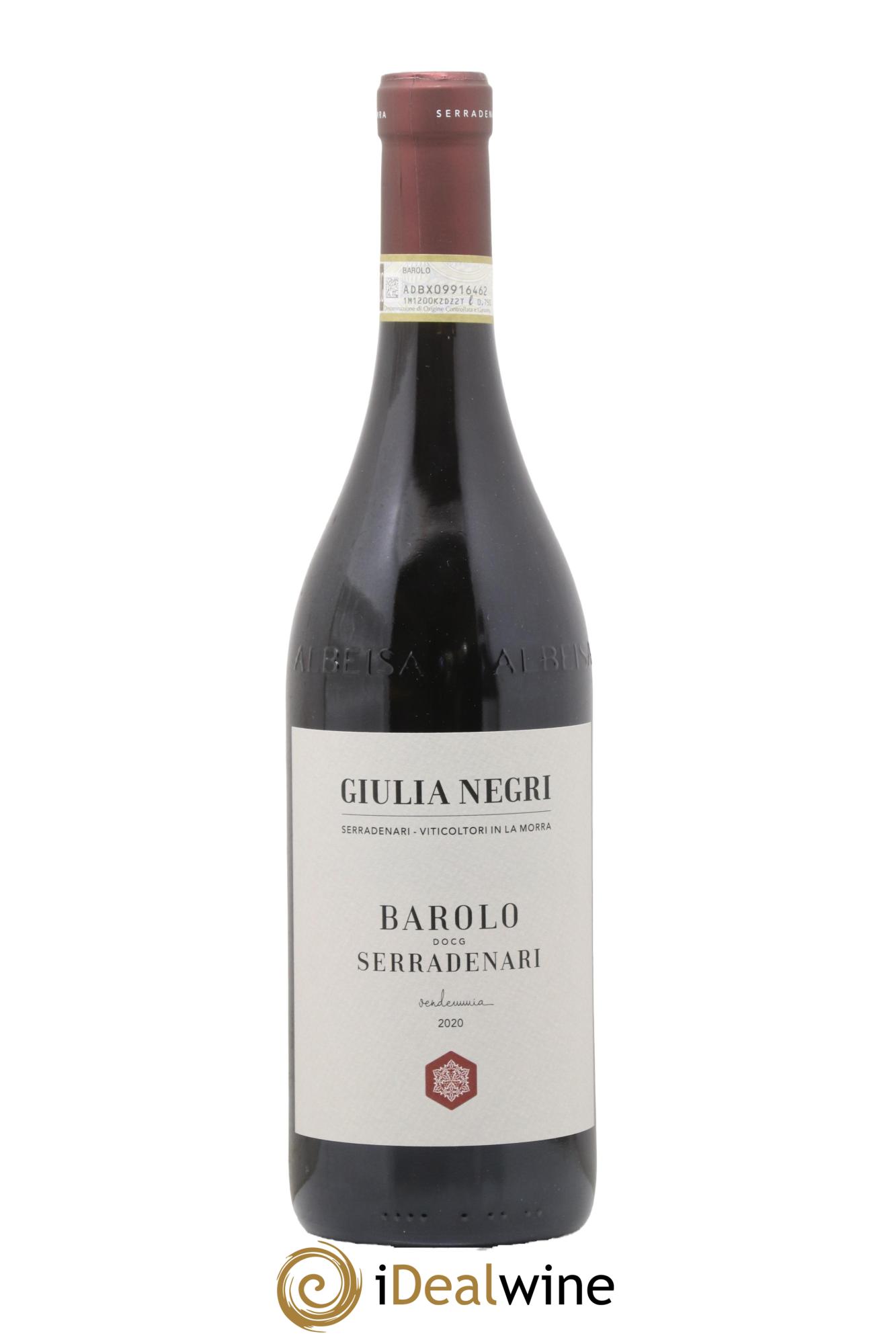 Barolo DOCG Giulia Negri Serradenari 2020 - Lot de 1 bouteille - 0