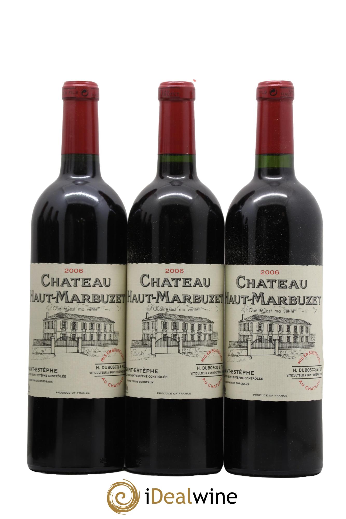 Château Haut Marbuzet 2006 - Lot de 12 bouteilles - 3