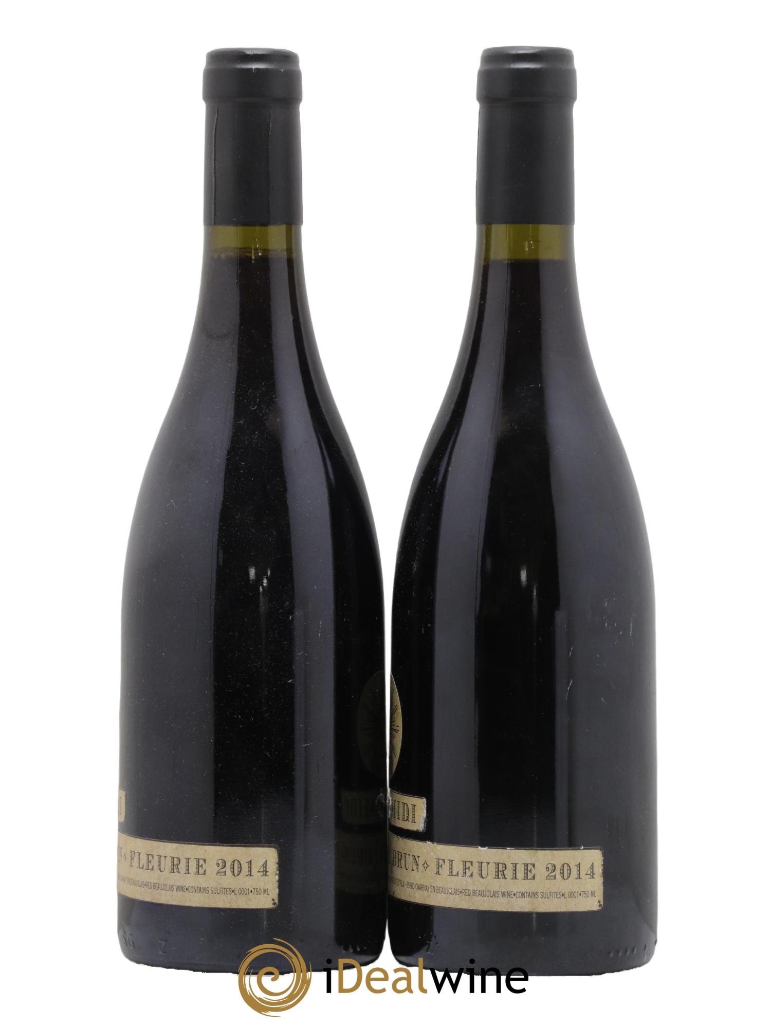 Fleurie Grille-Midi JP Brun 2014 - Lot de 2 bouteilles - 1