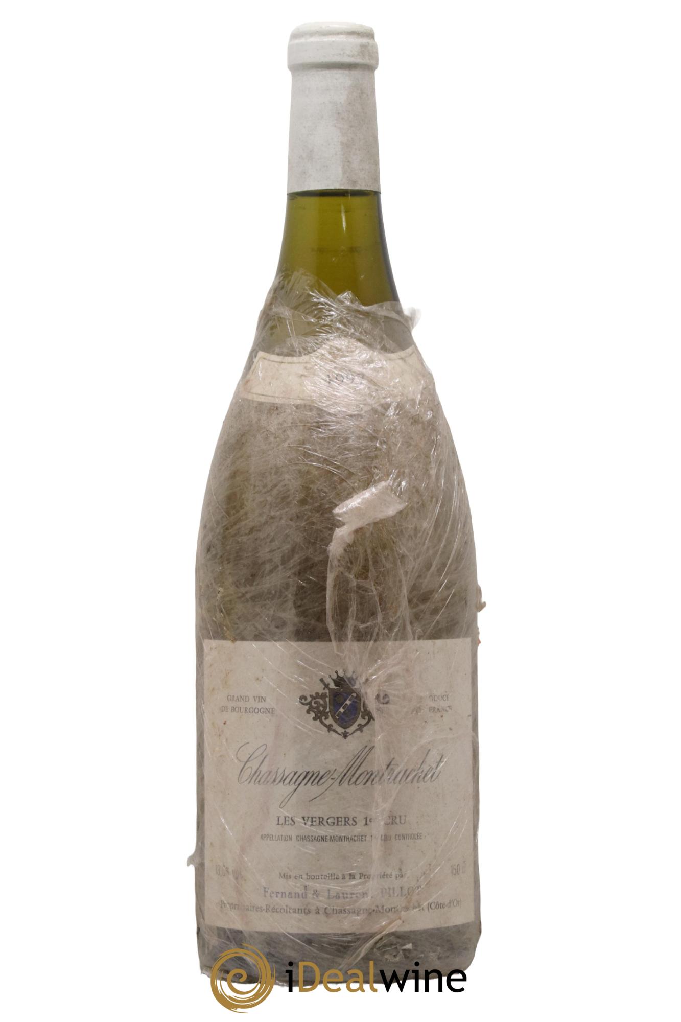 Chassagne-Montrachet 1er Cru Les Vergers Fernand et Laurent Pillot (Domaine) 1997 - Lot de 1 magnum - 0
