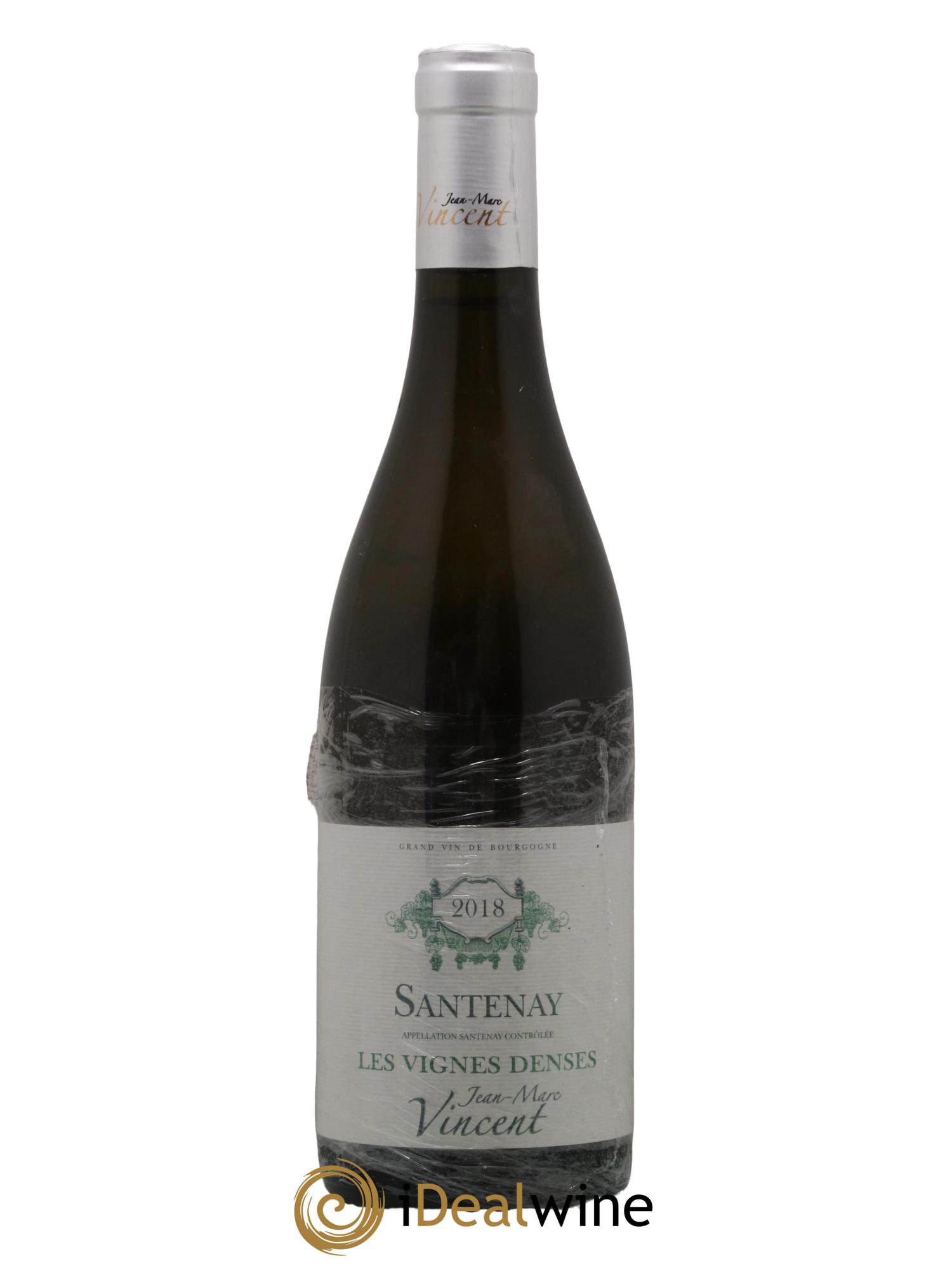 Santenay Les Vignes Denses Jean-Marc Vincent (Domaine) 2018 - Lot de 1 bouteille - 0