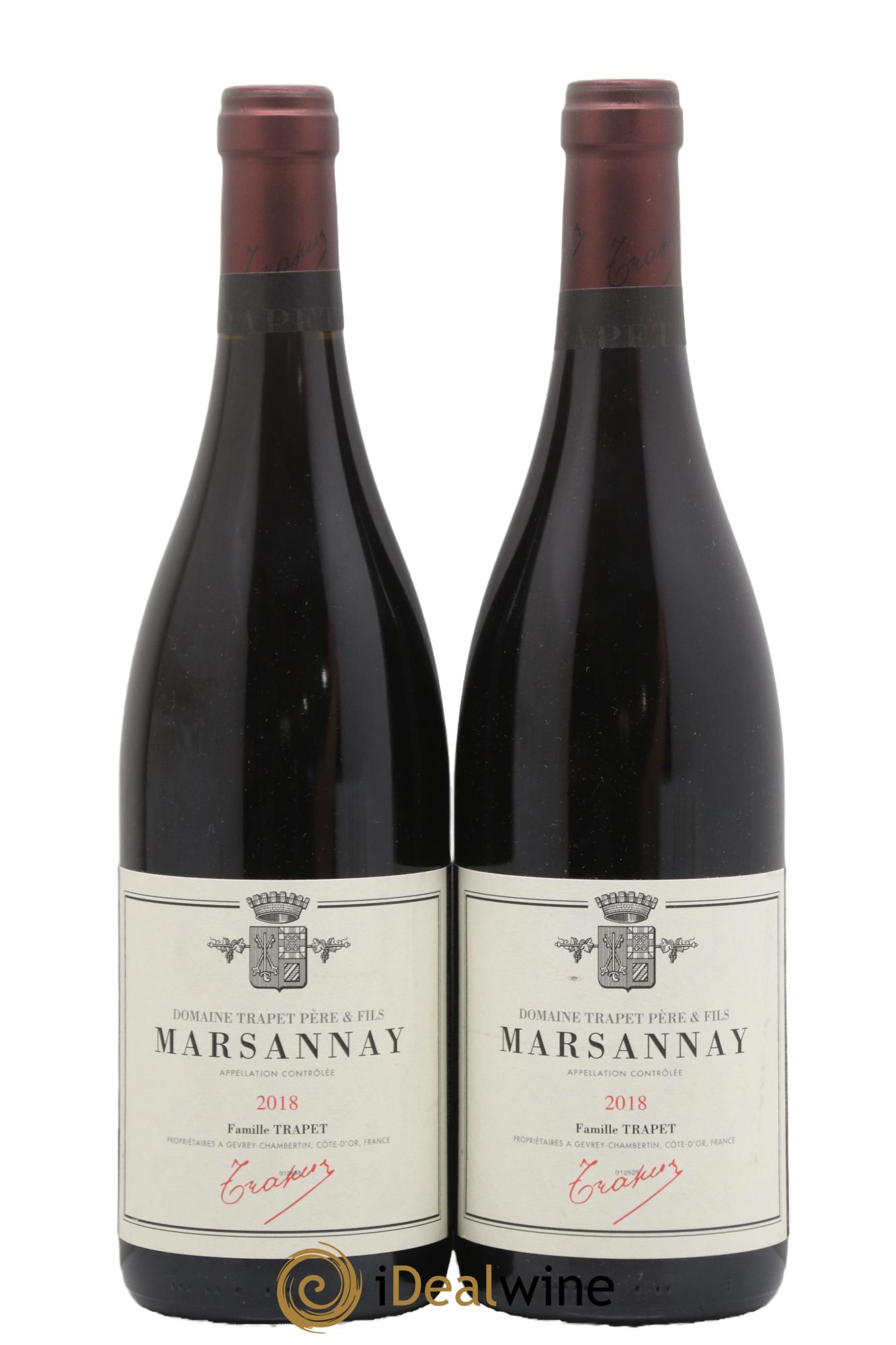 Marsannay Domaine Trapet 2018 - Posten von 2 Flaschen - 0