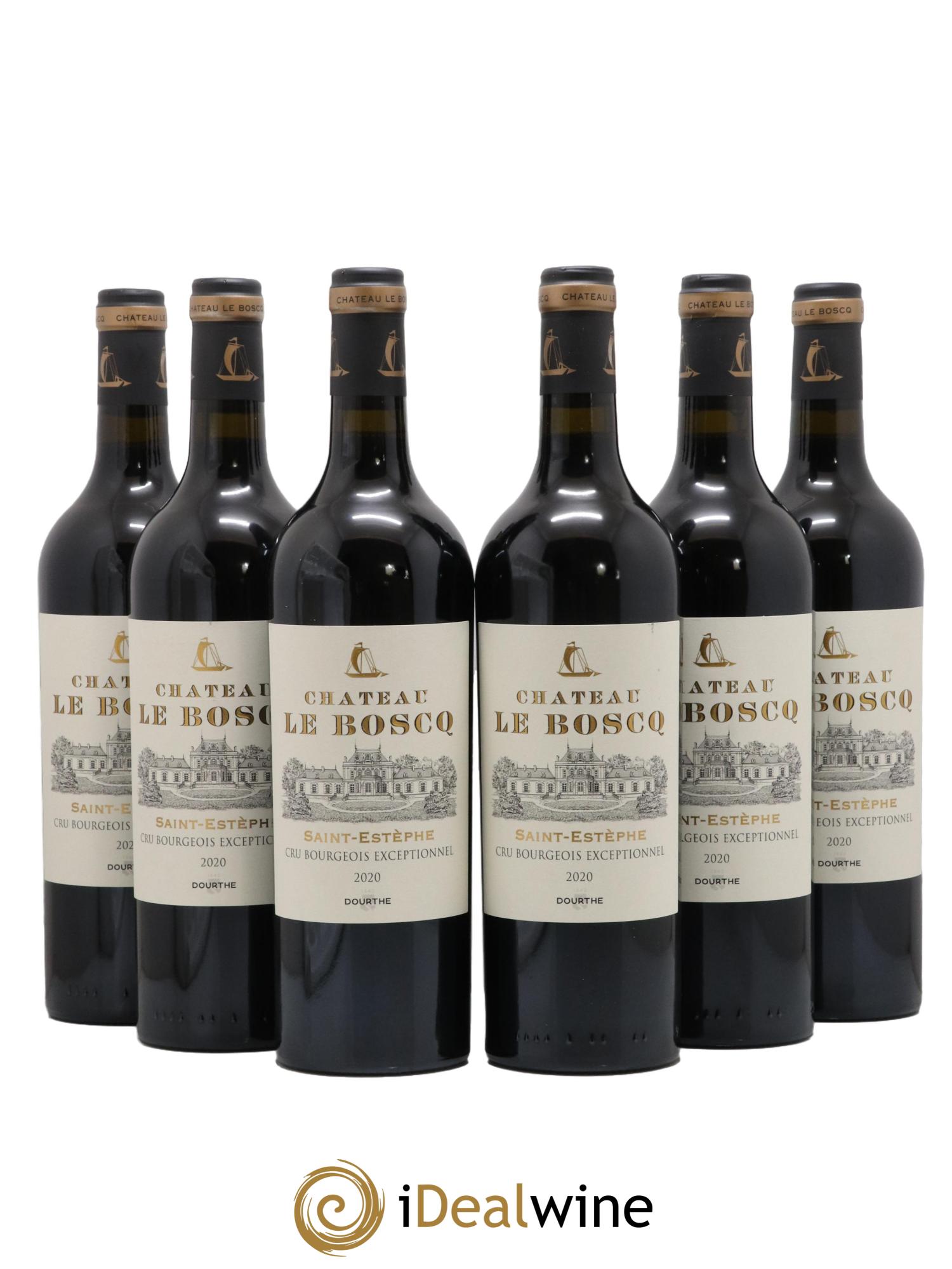 Château le Boscq Cru Bourgeois 2020 - Lot de 6 bouteilles - 0