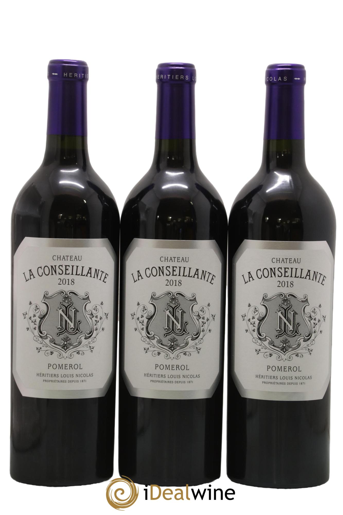 Château la Conseillante 2018 - Lot of 3 bottles - 0