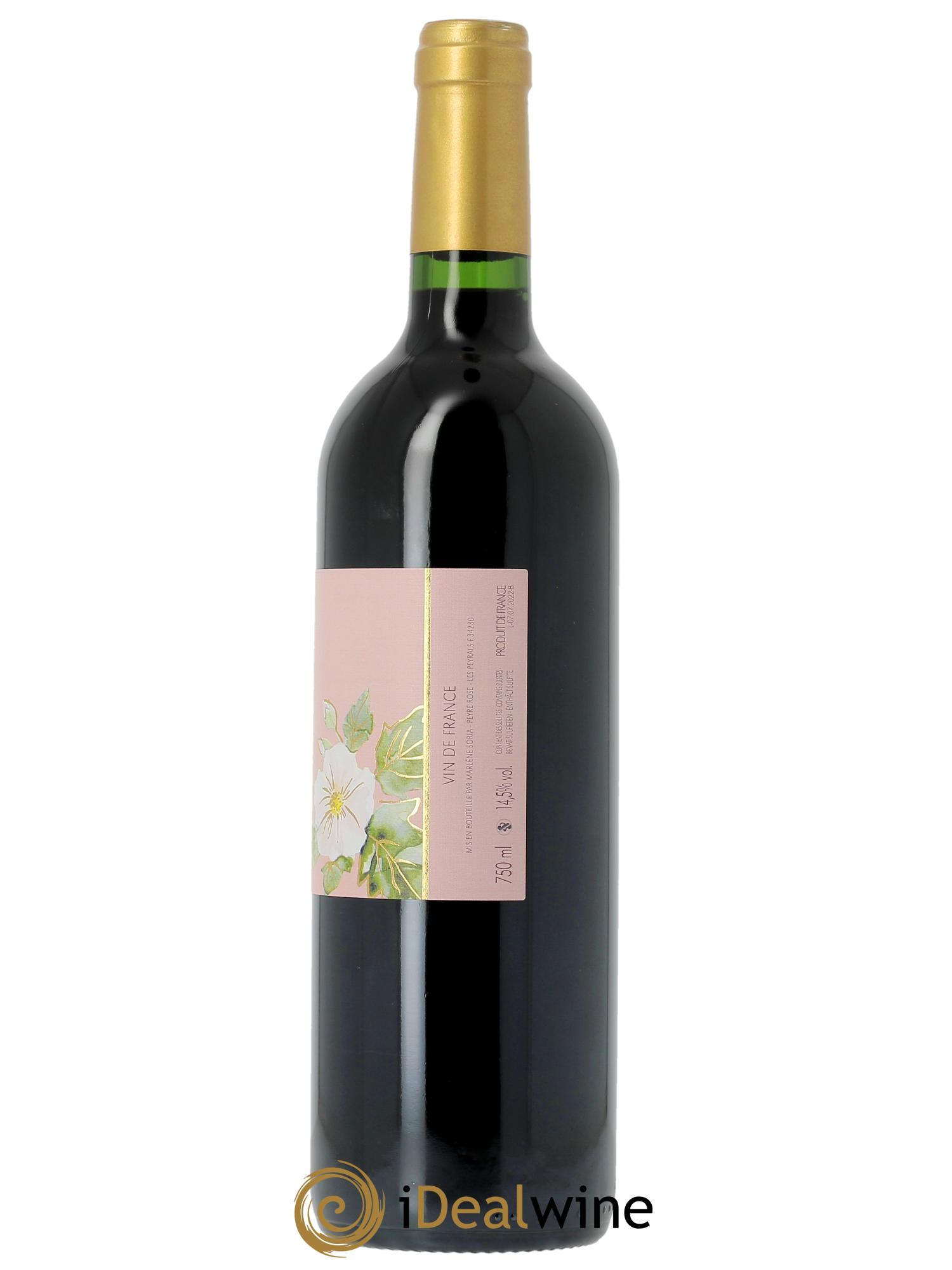 Vin de France (anciennement Coteaux du Languedoc) Domaine Peyre Rose Les Cistes Marlène Soria 2014 - Lot of 1 bottle - 1