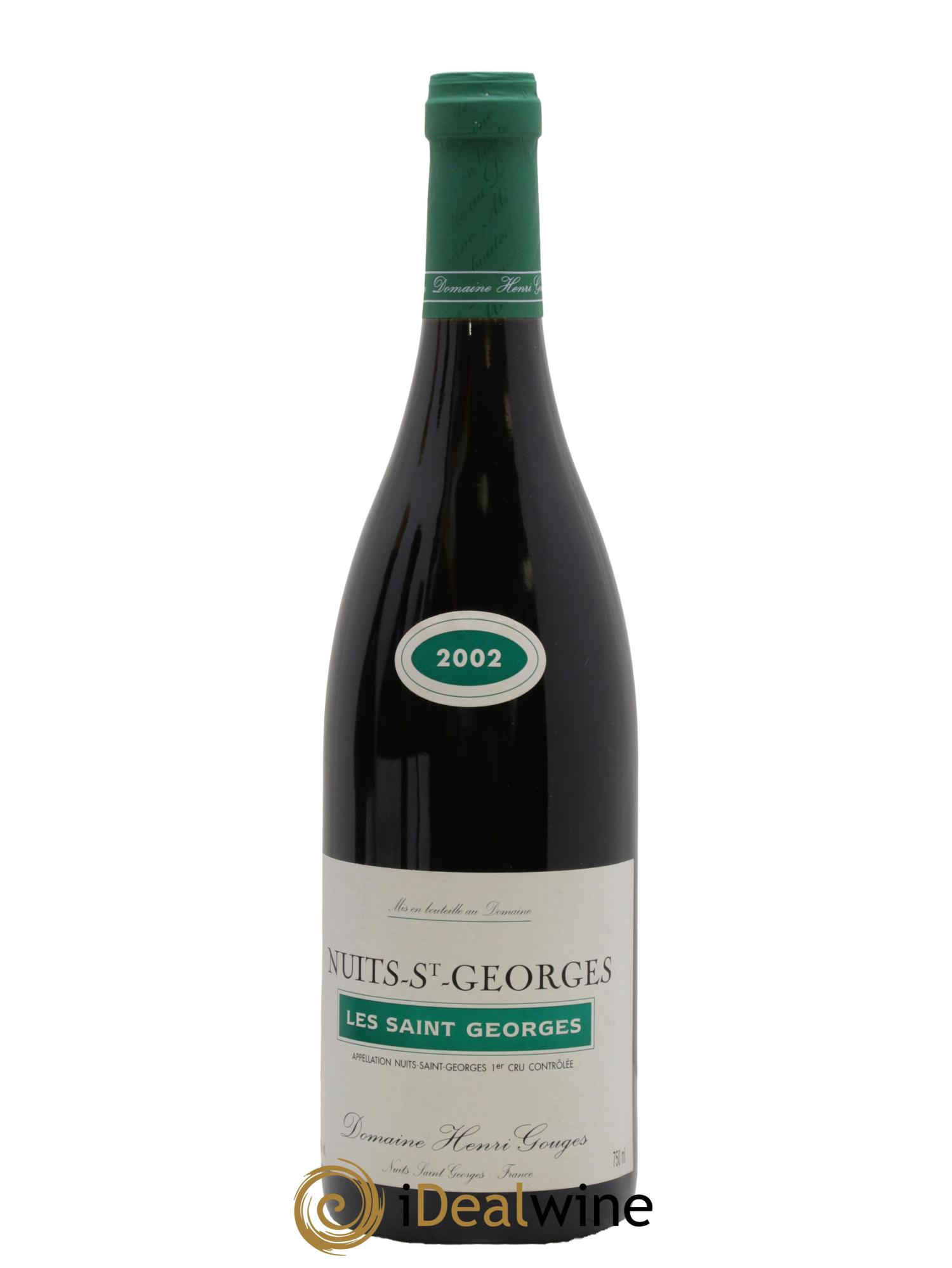 Nuits-Saint-Georges 1er Cru Les Saints Georges Henri Gouges 2002 - Lot of 1 bottle - 0