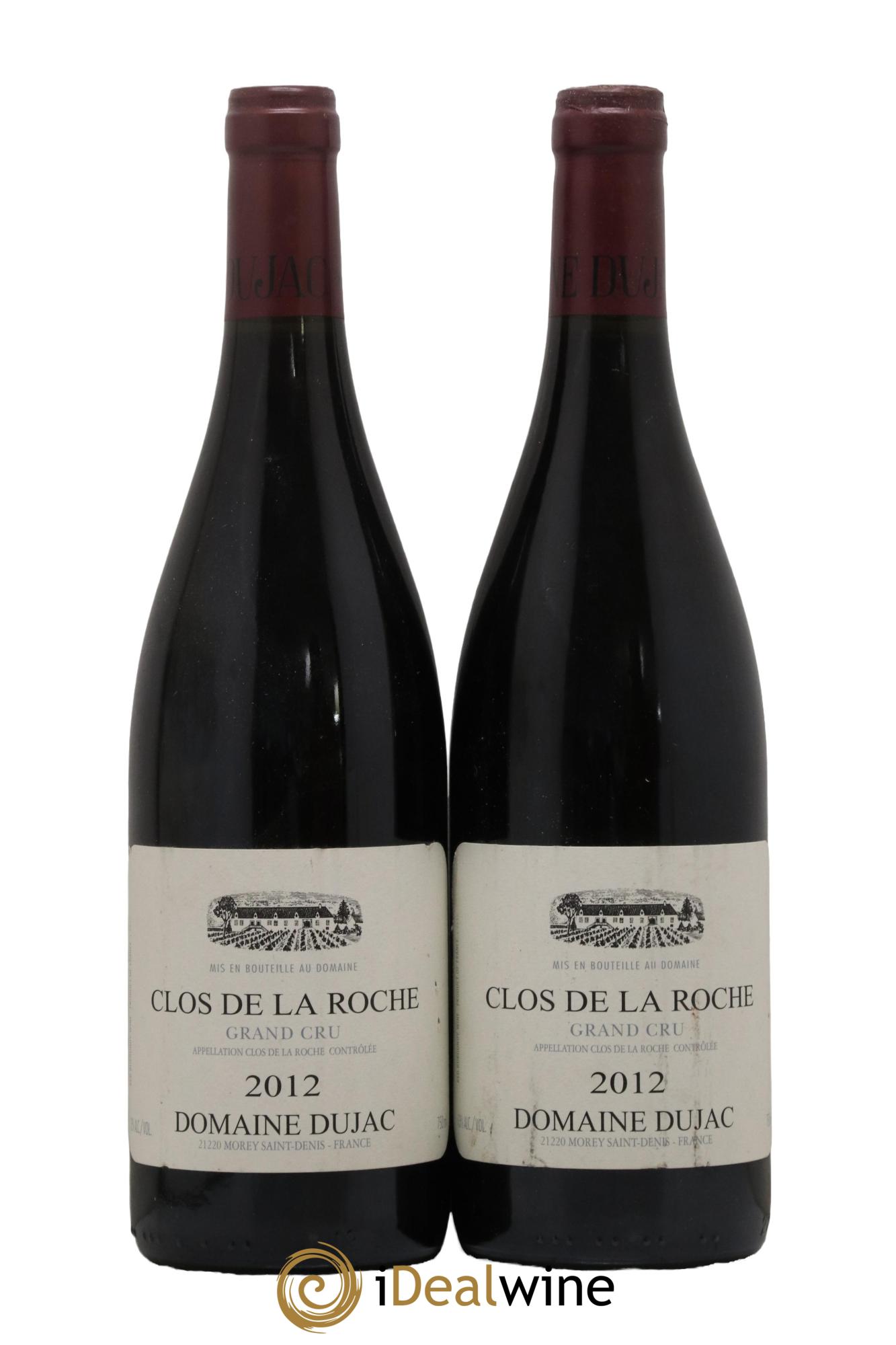 Clos de la Roche Grand Cru Dujac (Domaine) 2012 - Lot of 2 bottles - 0