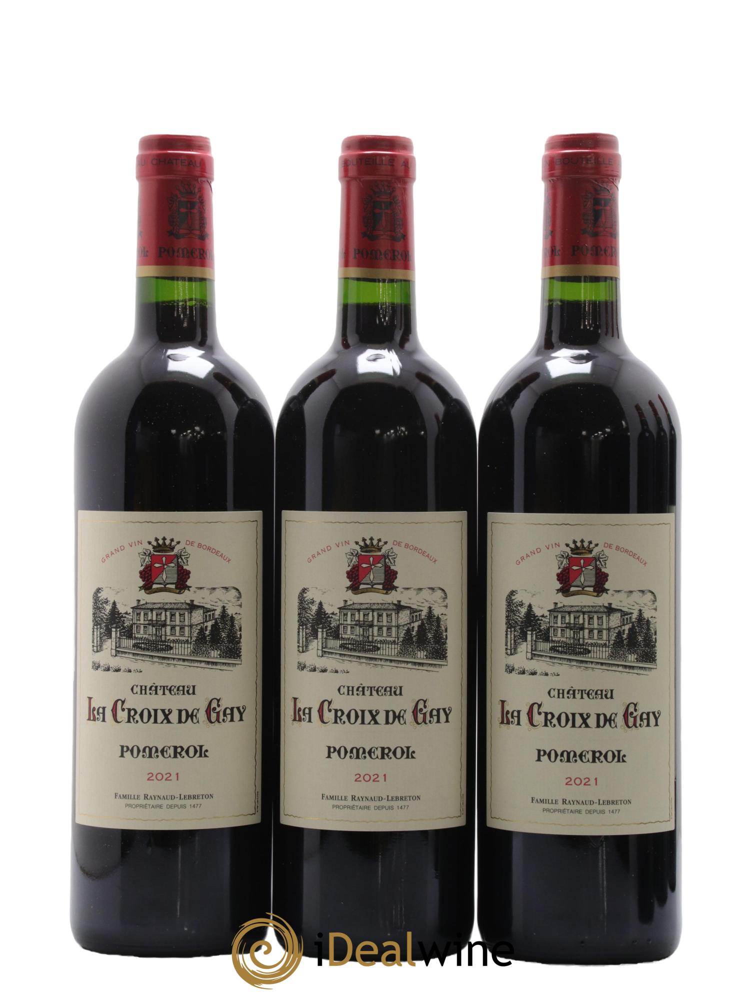 Château la Croix de Gay  2021 - Lot de 6 bouteilles - 1
