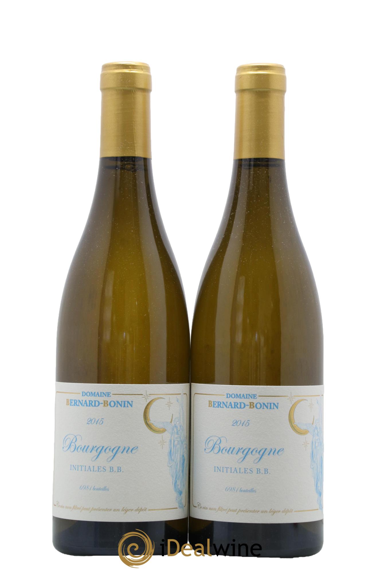 Bourgogne Initiales BB Bernard Bonin 2015 - Lot de 2 bouteilles - 0