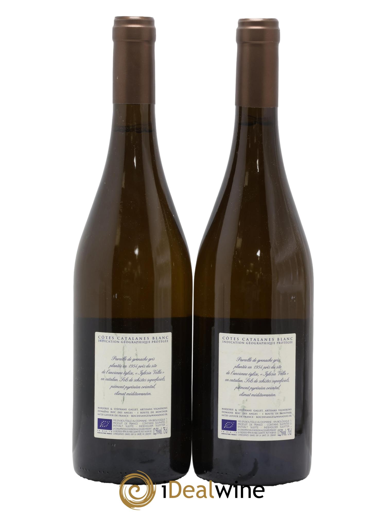IGP Côtes Catalanes Roc des Anges Iglesia Vella Marjorie et Stéphane Gallet 2017 - Lot de 2 bouteilles - 1