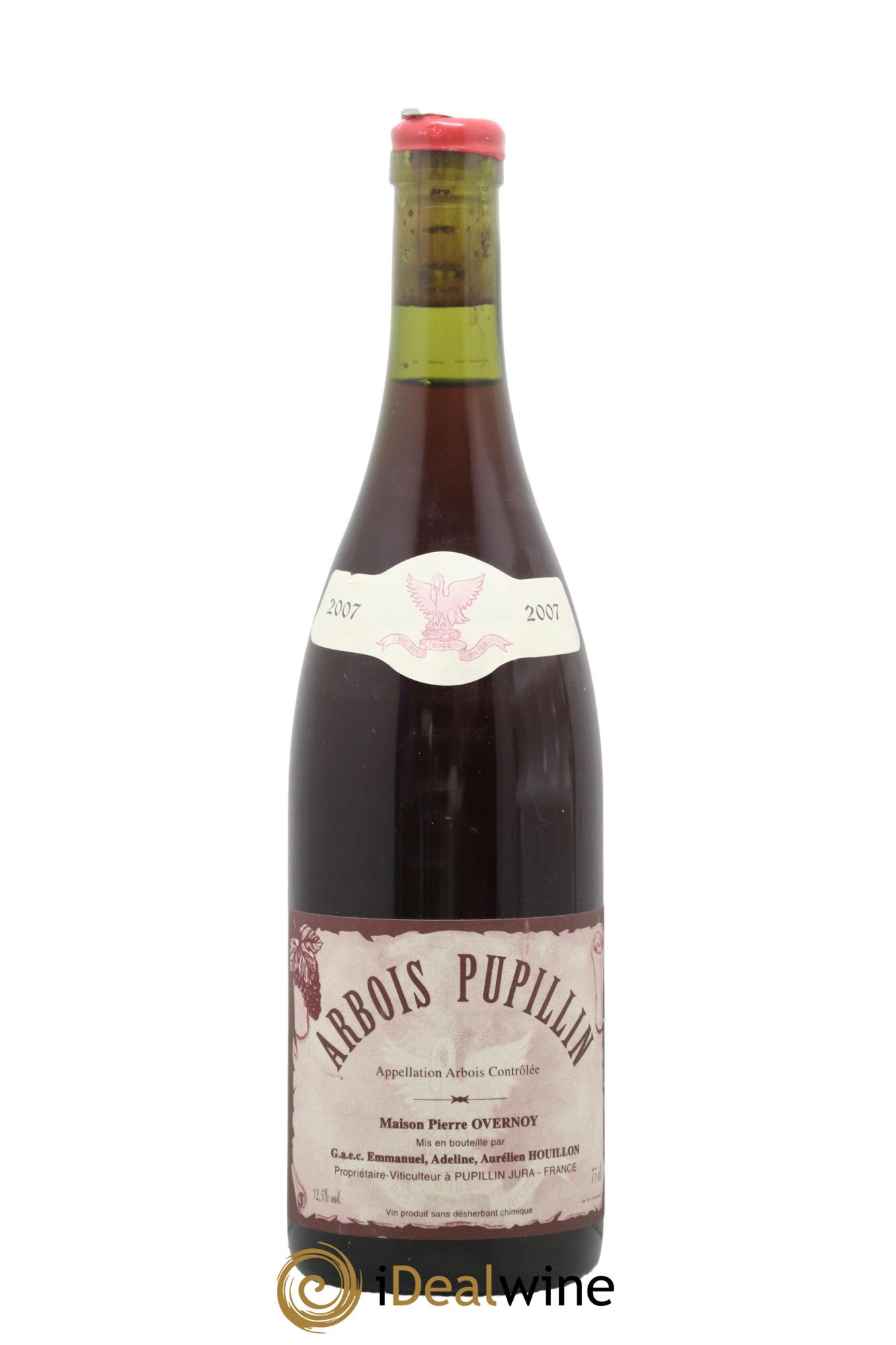 Arbois-Pupillin Poulsard (cire rouge) Overnoy-Houillon (Domaine) 2007 - Lot de 1 bouteille - 0
