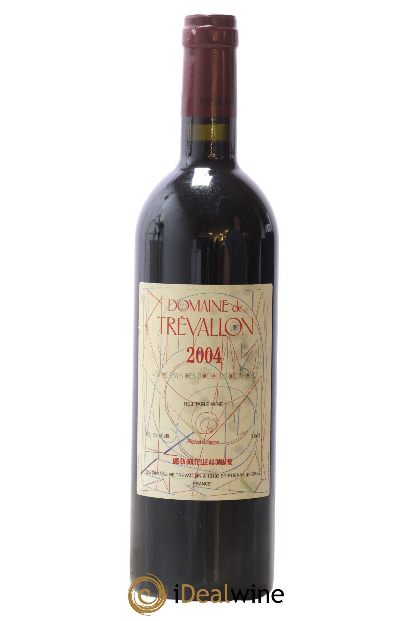 VDP Bouches du Rhône Trévallon (Domaine de) Eloi Dürrbach 2004 - Lot de 1 bouteille - 0