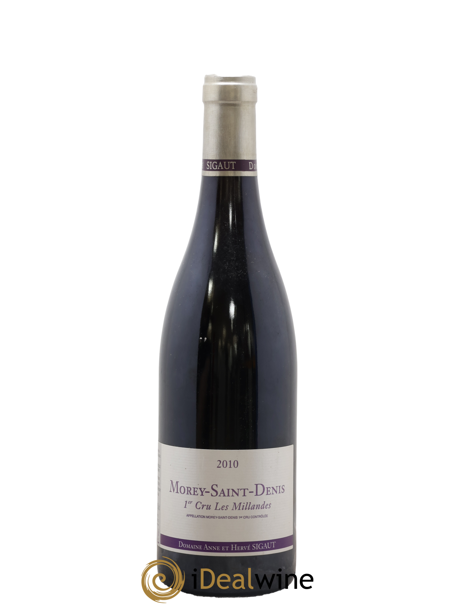 Morey-Saint-Denis 1er Cru Les Millandes Anne et Hervé Sigaut (Domaine) 2010 - Lot de 1 bouteille - 0