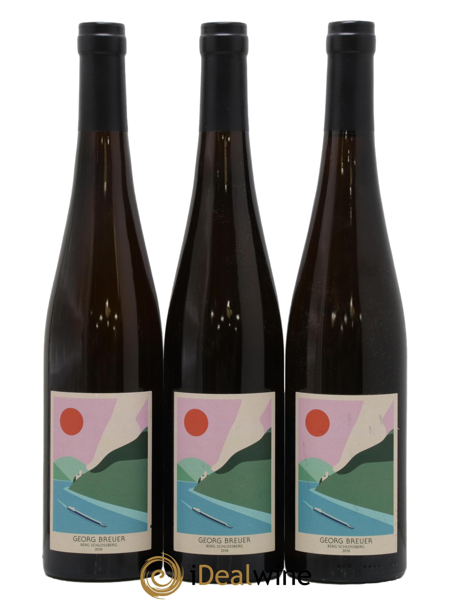 Riesling Rüdesheim Berg Schlossberg Georg Breuer 2018 - Lot de 3 bouteilles - 0
