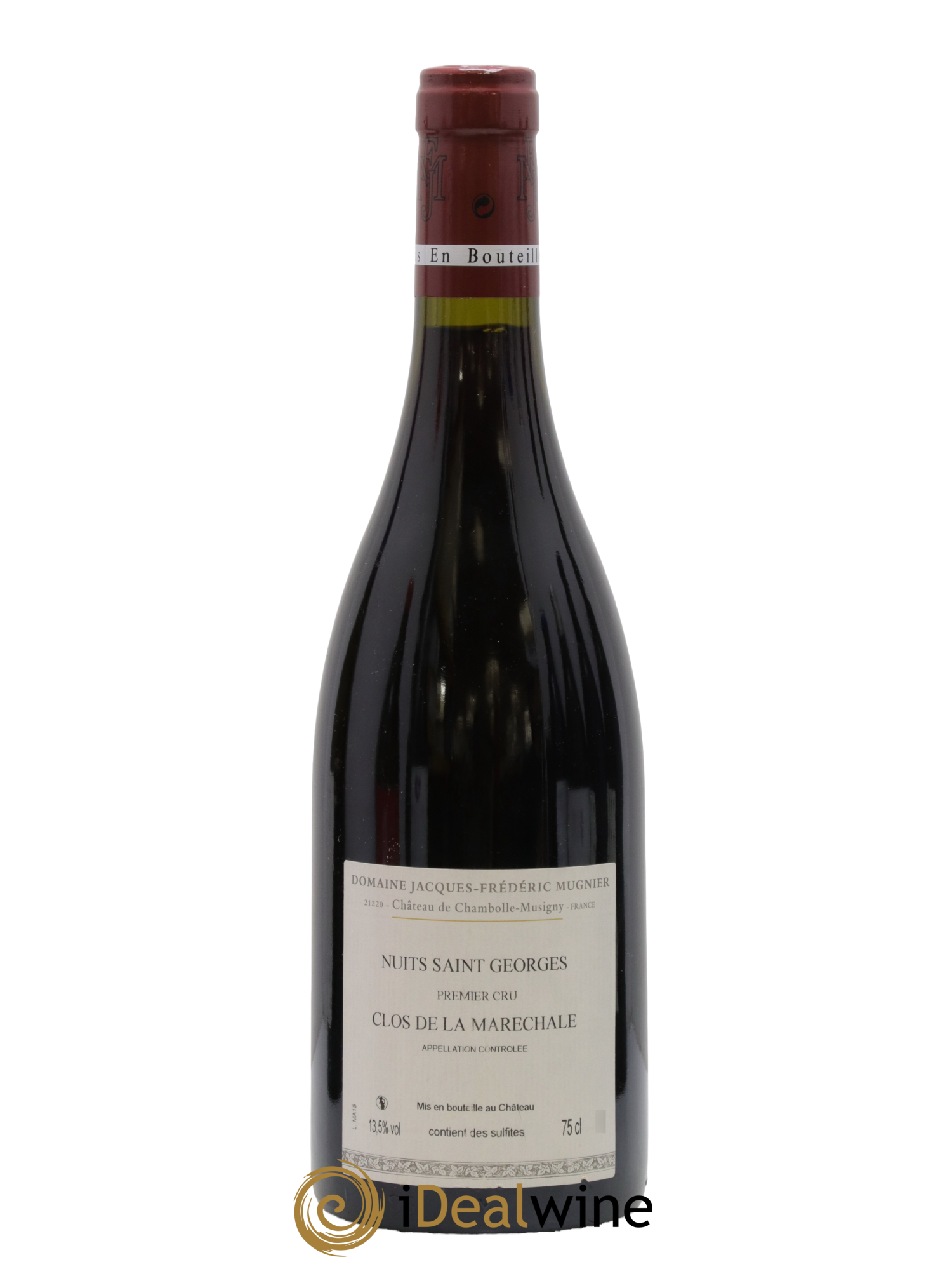 Nuits-Saint-Georges 1er Cru Clos de La Maréchale Jacques-Frédéric Mugnier 2015 - Lot of 1 bottle - 1