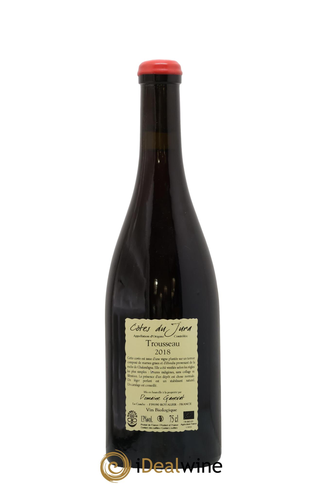 Côtes du Jura Plein Sud Jean-François Ganevat (Domaine) 2018 - Lotto di 1 bottiglia - 1