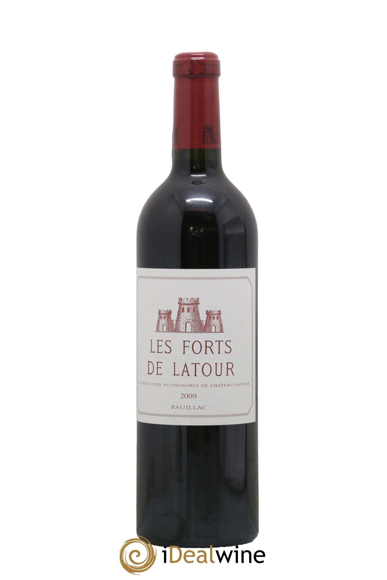 Les Forts de Latour Second Vin 2009 - Posten von 1 Flasche - 0