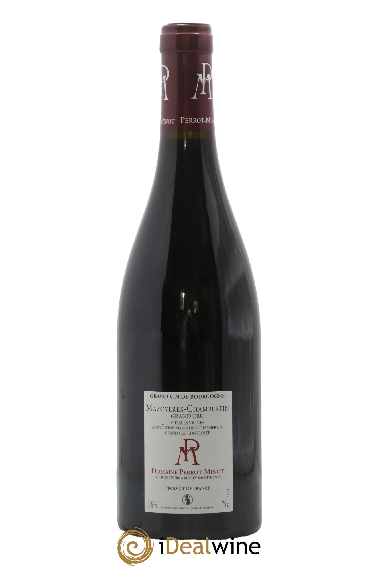 Mazoyères-Chambertin Grand Cru Vieilles Vignes Perrot-Minot 2019 - Posten von 1 Flasche - 1