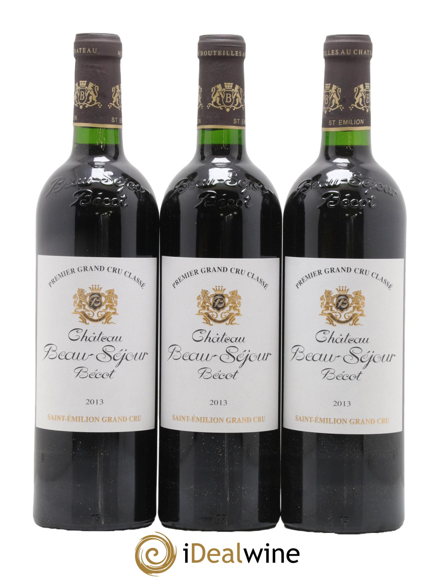 Château Beau-Séjour Bécot 1er Grand Cru Classé B 2013 - Lot de 12 bouteilles - 3