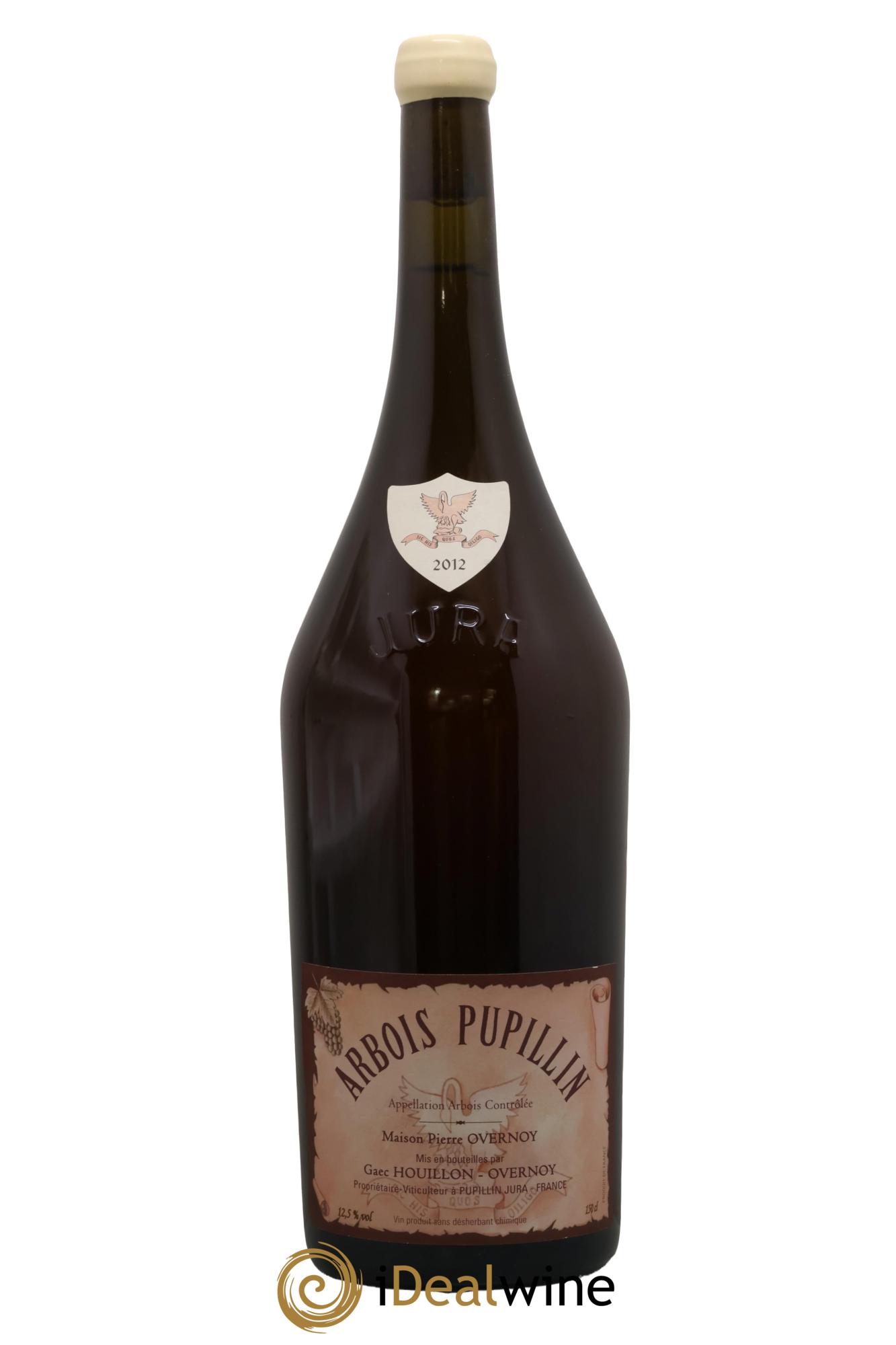 Arbois-Pupillin Chardonnay (cire blanche) Overnoy-Houillon (Domaine) 2012 - Lot de 1 magnum - 0