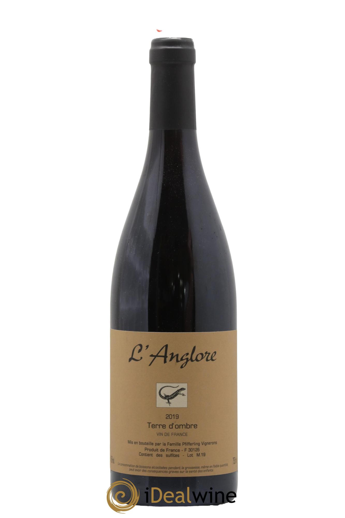 Vin de France Terre d'Ombre L'Anglore 2019 - Lotto di 1 bottiglia - 0