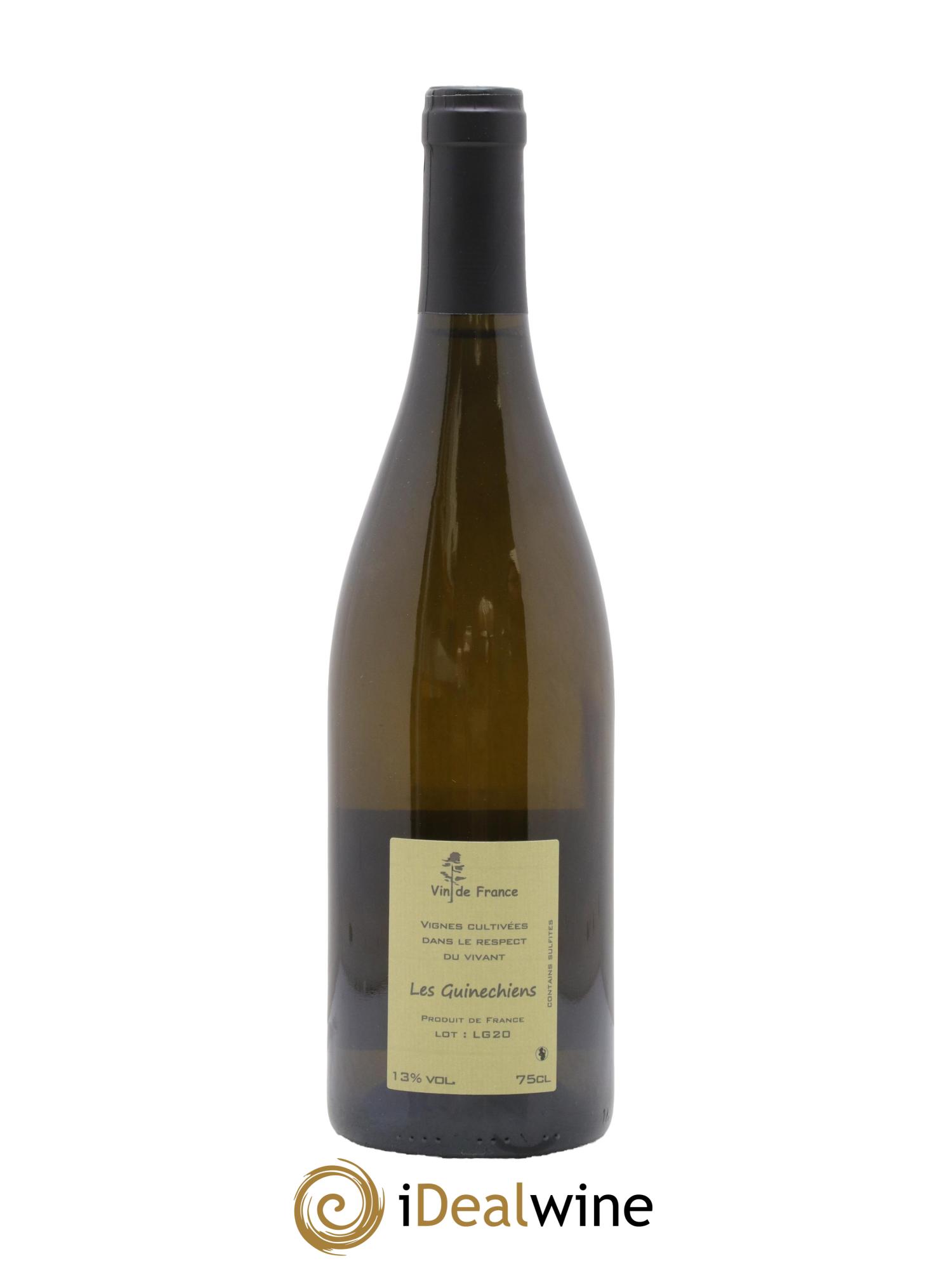 Vin de France Les Guinechiens Benoit Courault 2020 - Lot de 1 bouteille - 1
