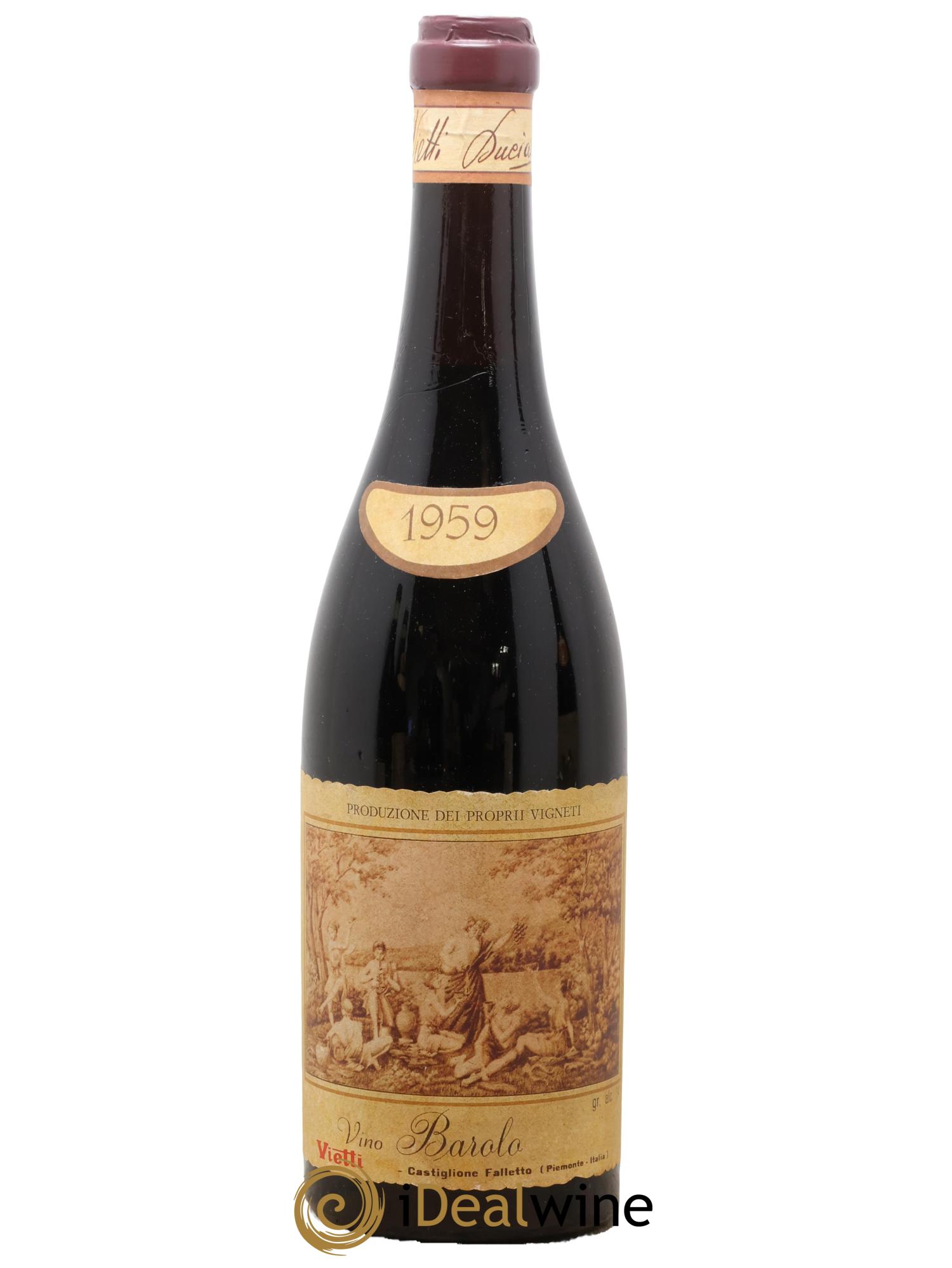 Barolo DOCG Vietti 1959 - Lotto di 1 bottiglia - 0