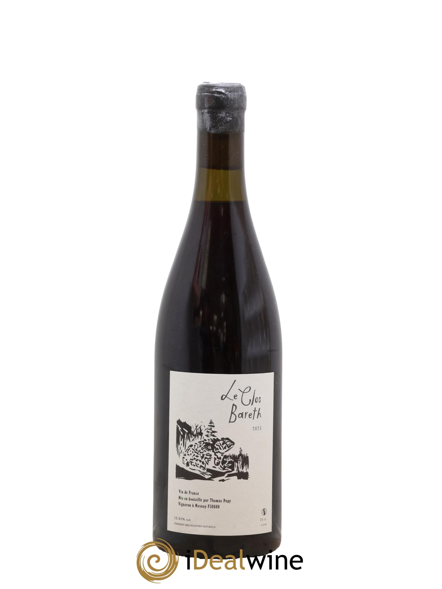 Vin de France Clos Bareth Thomas Popy 2023 - Posten von 1 Flasche - 0