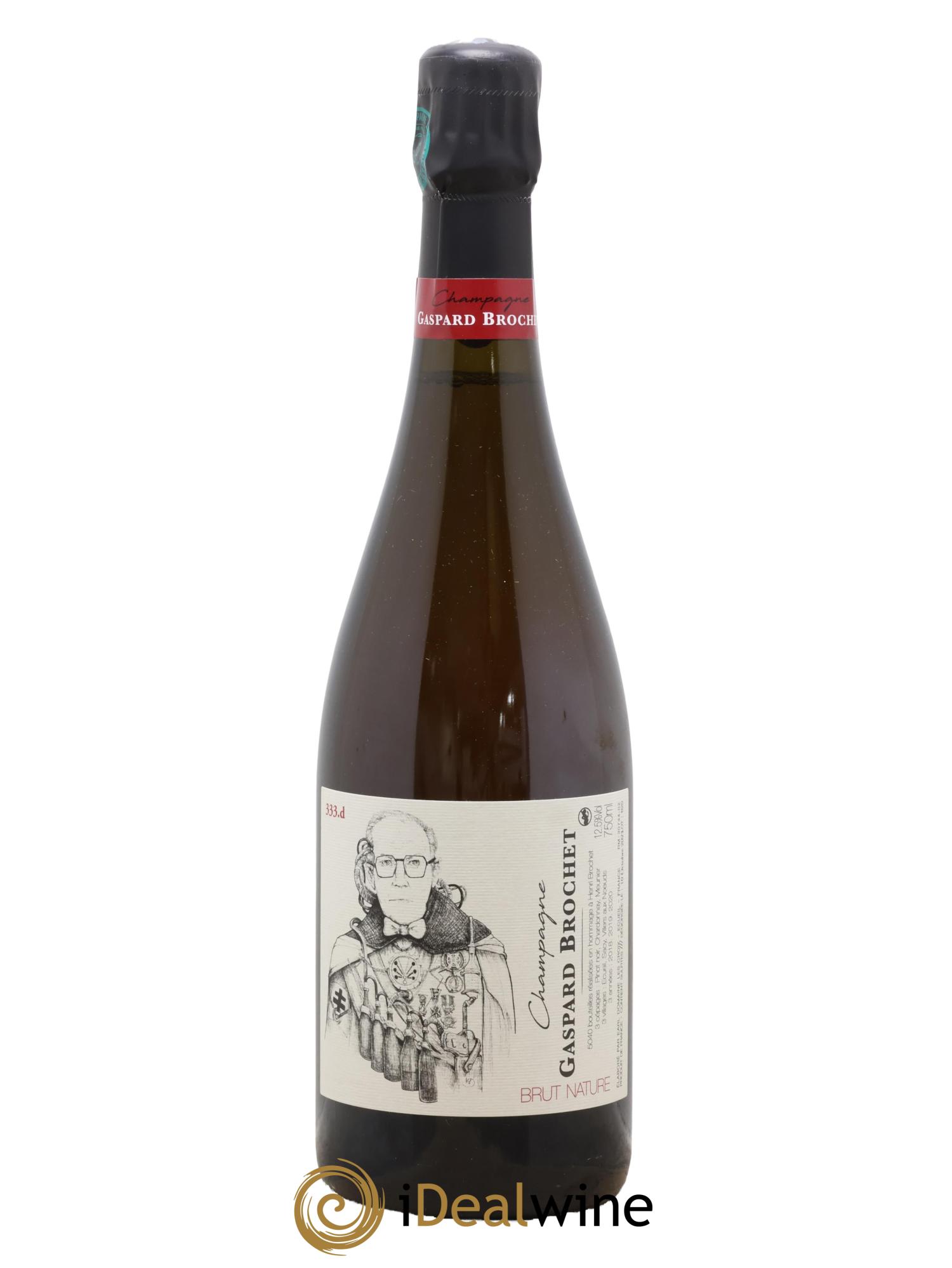 333.d Brut Nature Gaspard Brochet - Lot de 1 bouteille - 0
