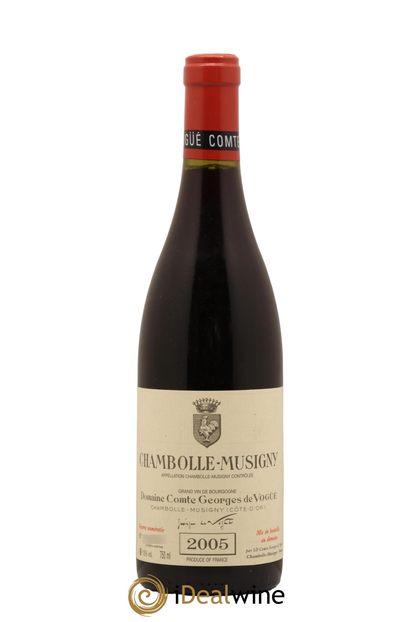 Chambolle-Musigny Comte Georges de Vogüé 2005 - Lot de 1 bouteille - 0