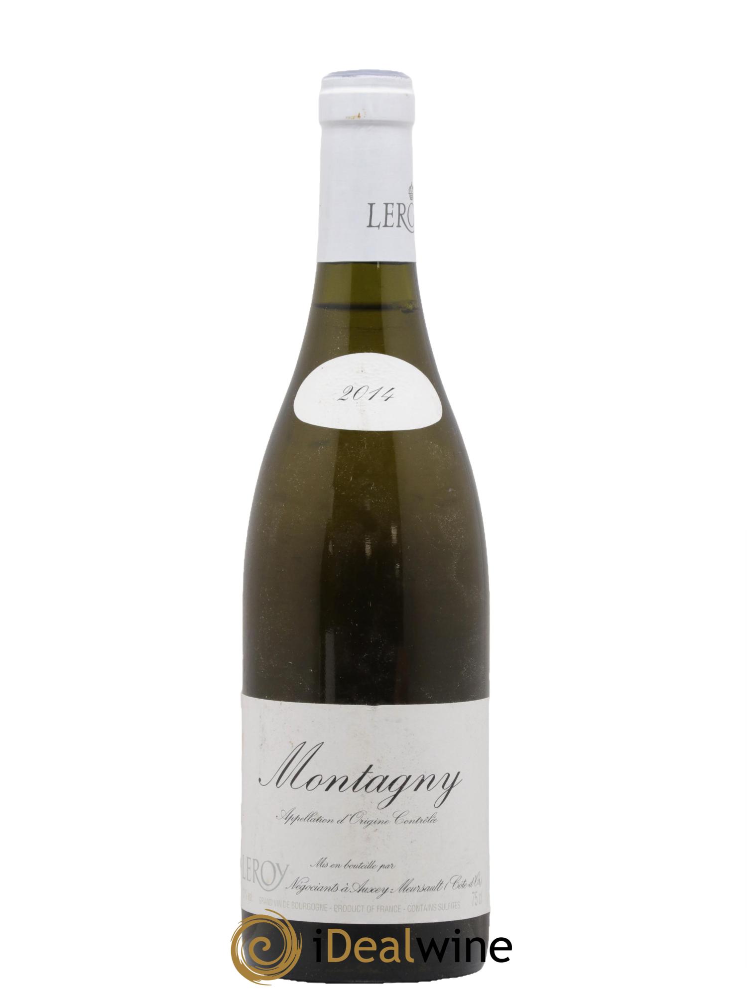 Montagny Leroy SA 2014 - Lot de 1 bouteille - 0