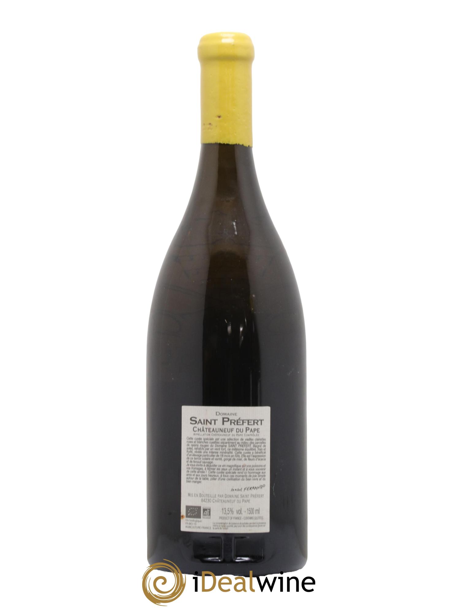 Châteauneuf-du-Pape Vieilles clairettes Domaine de Saint Préfert 2016 - Lot de 1 magnum - 1