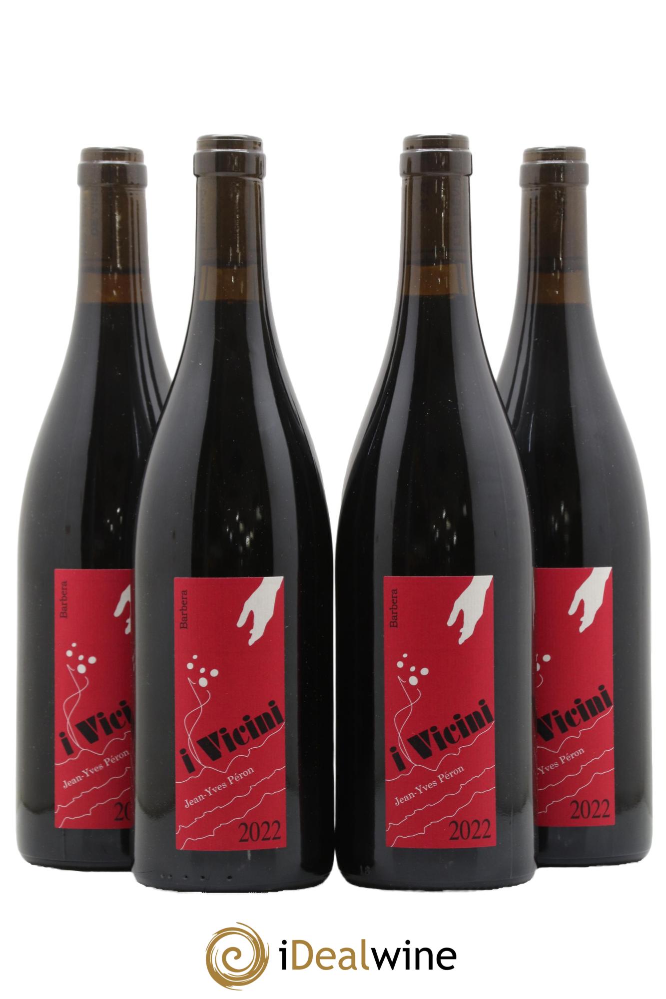 Vin de France I Vicini Barbera Jean-Yves Péron 2022 - Lotto di 4 bottiglie - 0