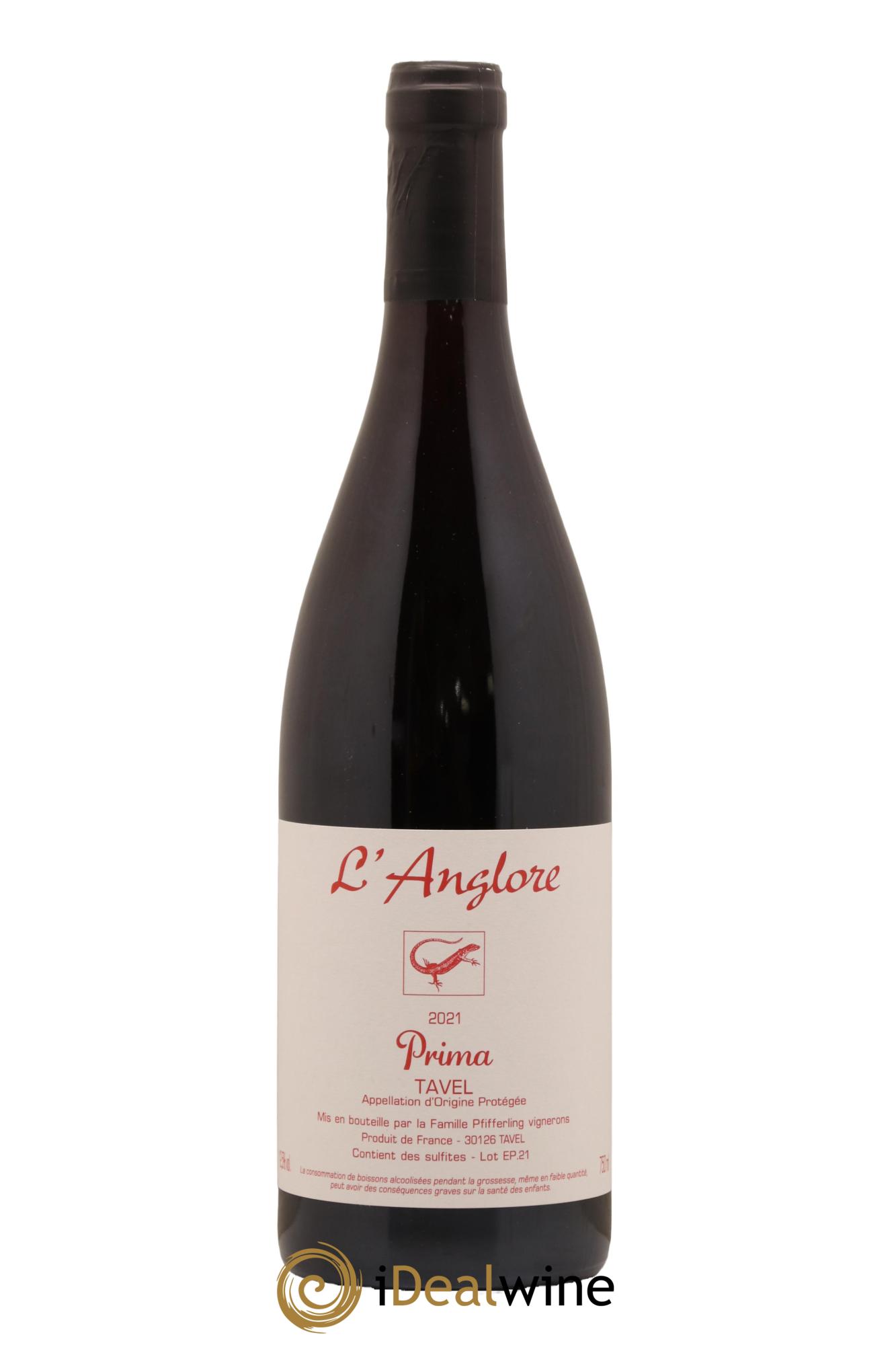 Tavel Prima L'Anglore 2021 - Posten von 1 Flasche - 0
