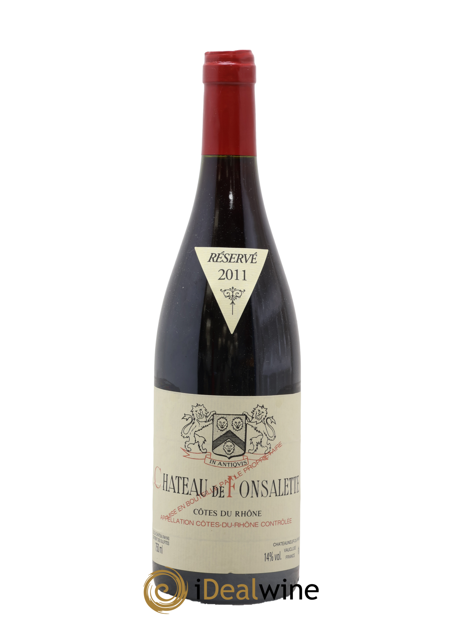 Côtes-du-Rhône Château de Fonsalette Emmanuel Reynaud 2011 - Lot de 1 bouteille - 0