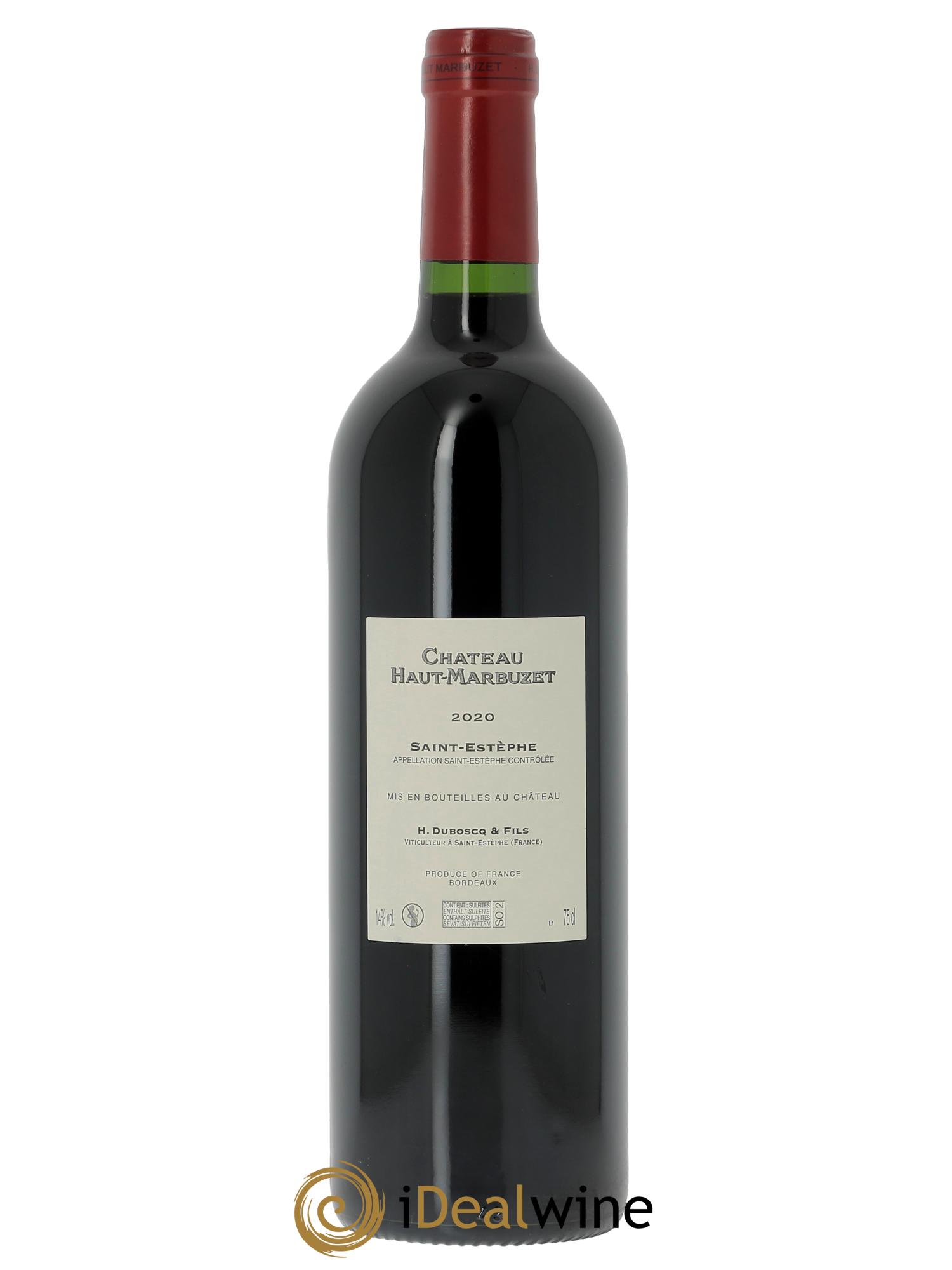 Château Haut Marbuzet 2020 - Lotto di 1 bottiglia - 1