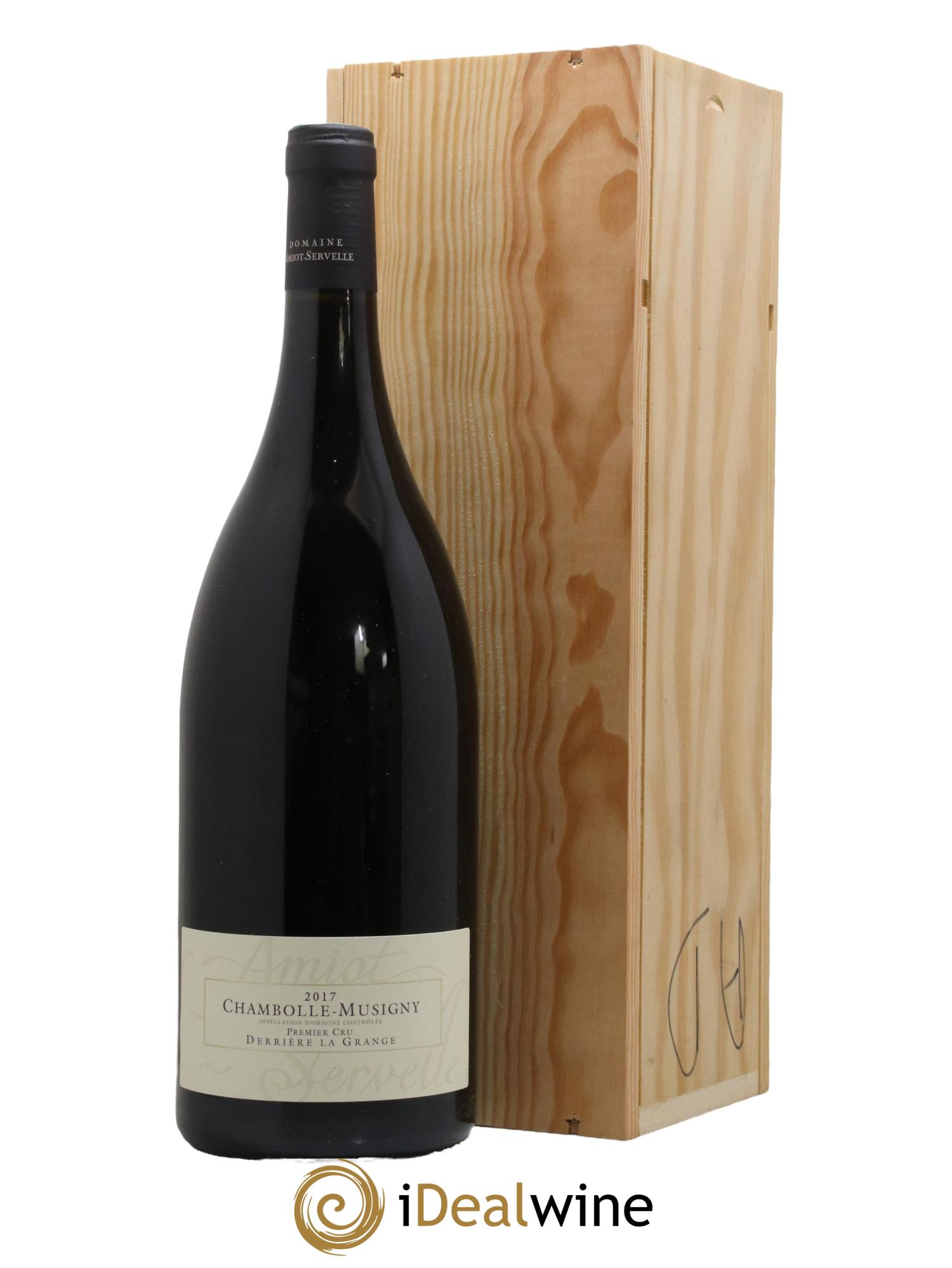 Chambolle-Musigny 1er Cru Derrière la Grange Amiot-Servelle 2017 - Posten von 1 Magnum - 0
